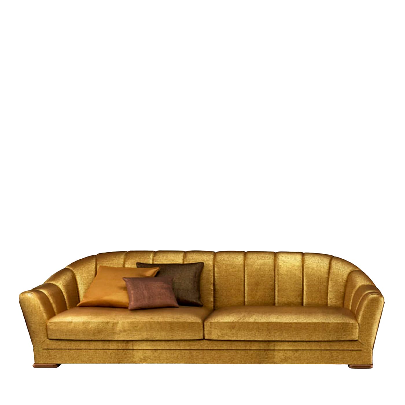 Diamond 4 seater Golden Sofa - Sicis