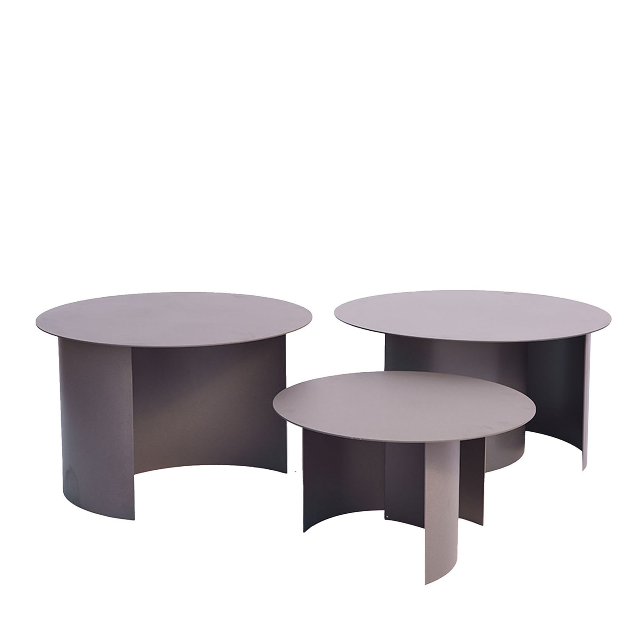 Libra Set of 3 Round Coffee Tables - Main view