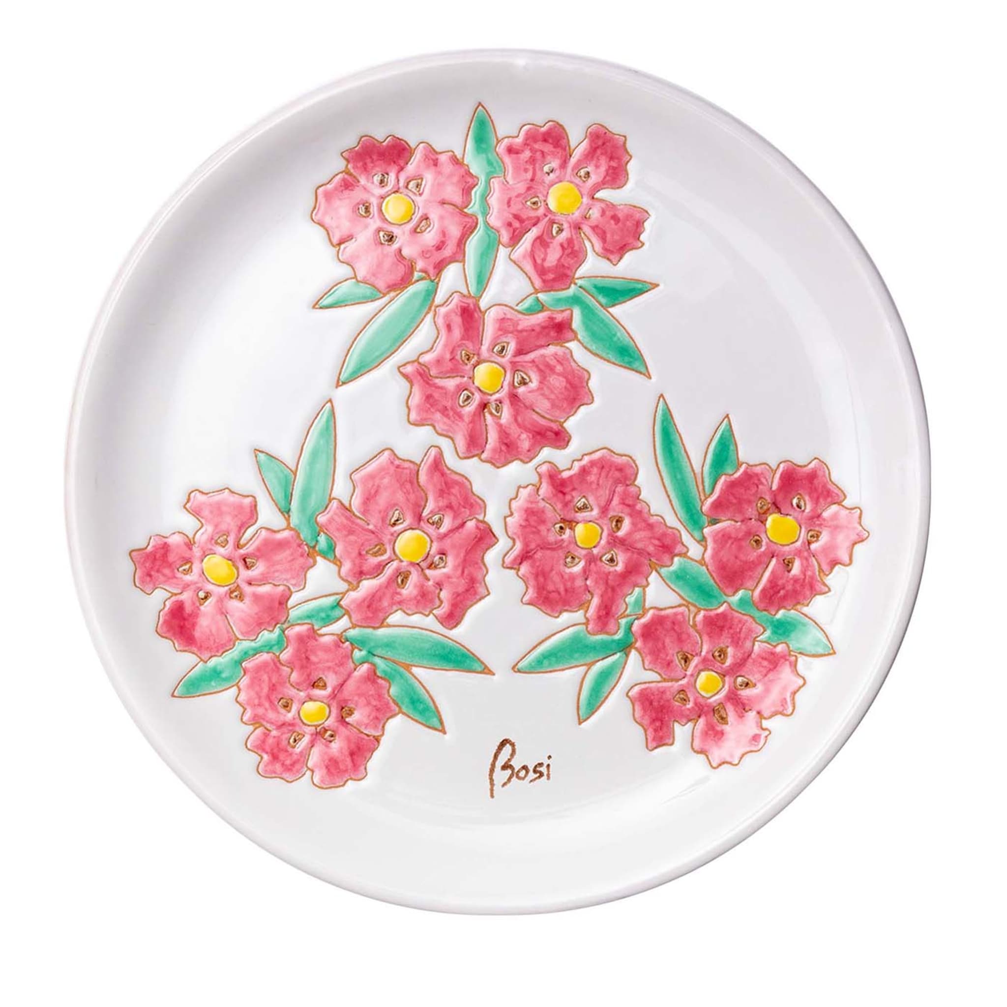 Primavera Rosa Dekorativer Teller - Hauptansicht