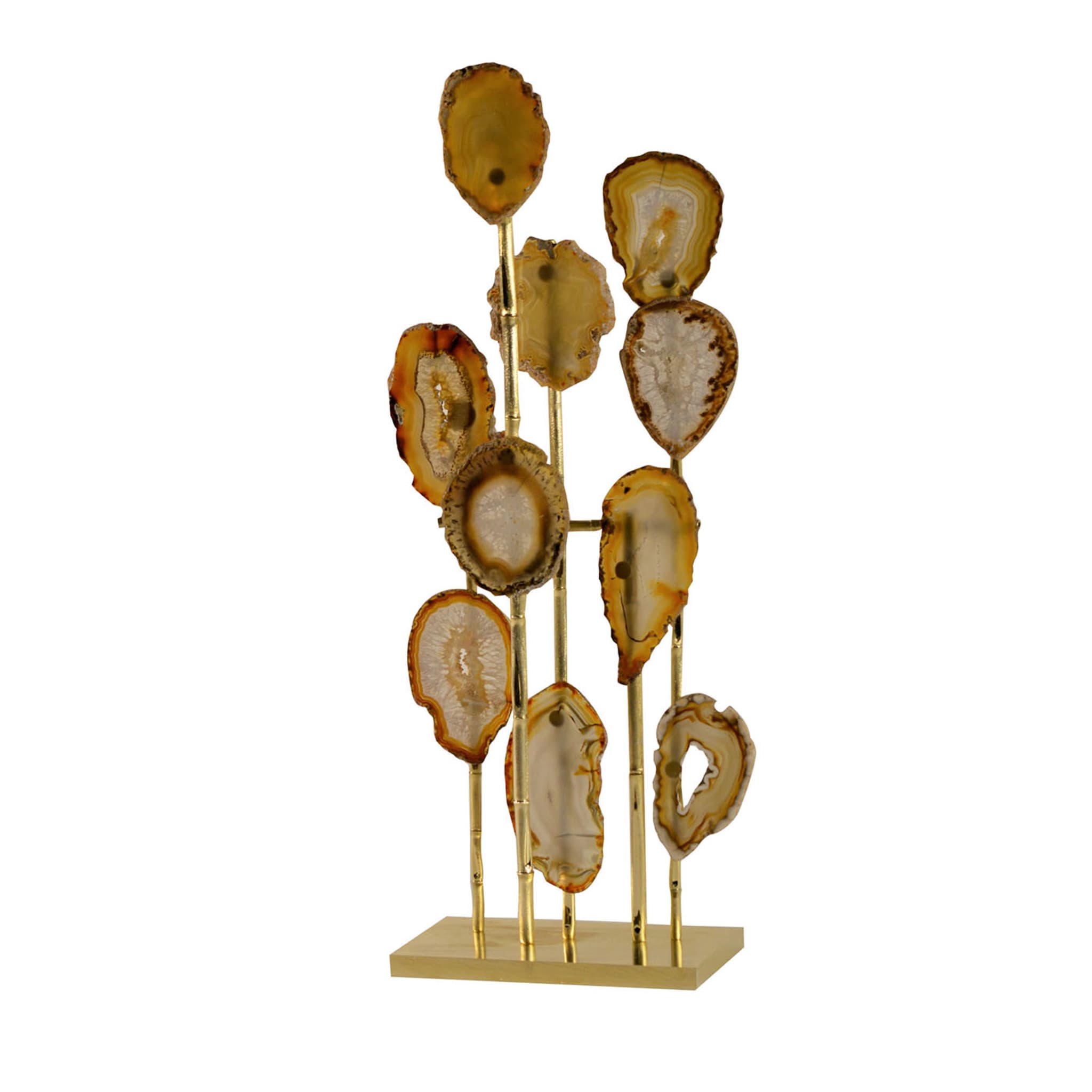 Agate Bamboo Canes Sculpture - Main view