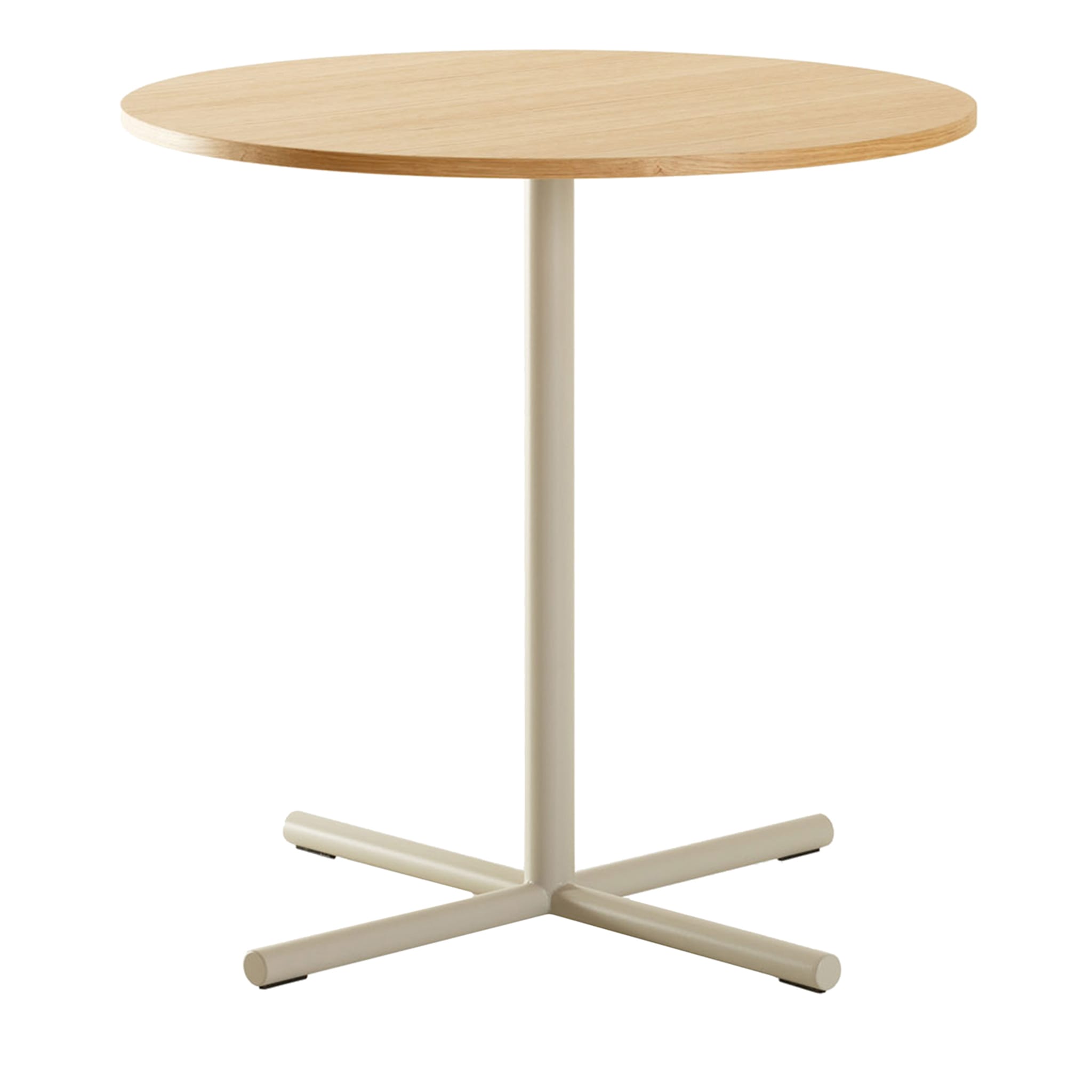 Notable Round Pastel-Green Accent Table - Main view