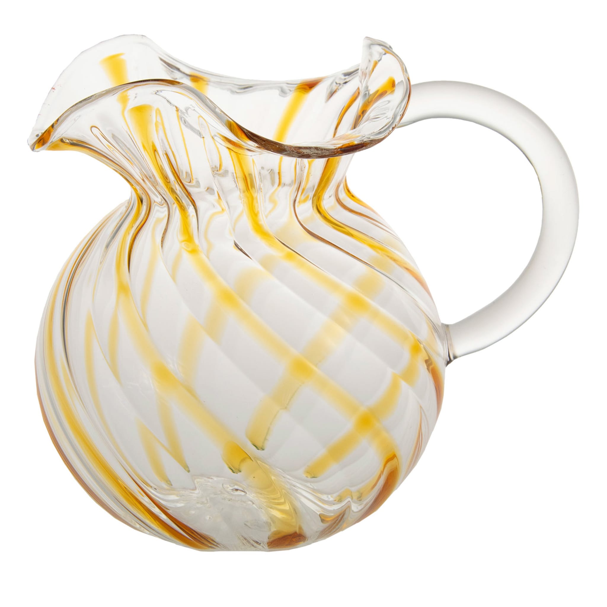 Torcello Yellow Torchon Pitcher - Main view