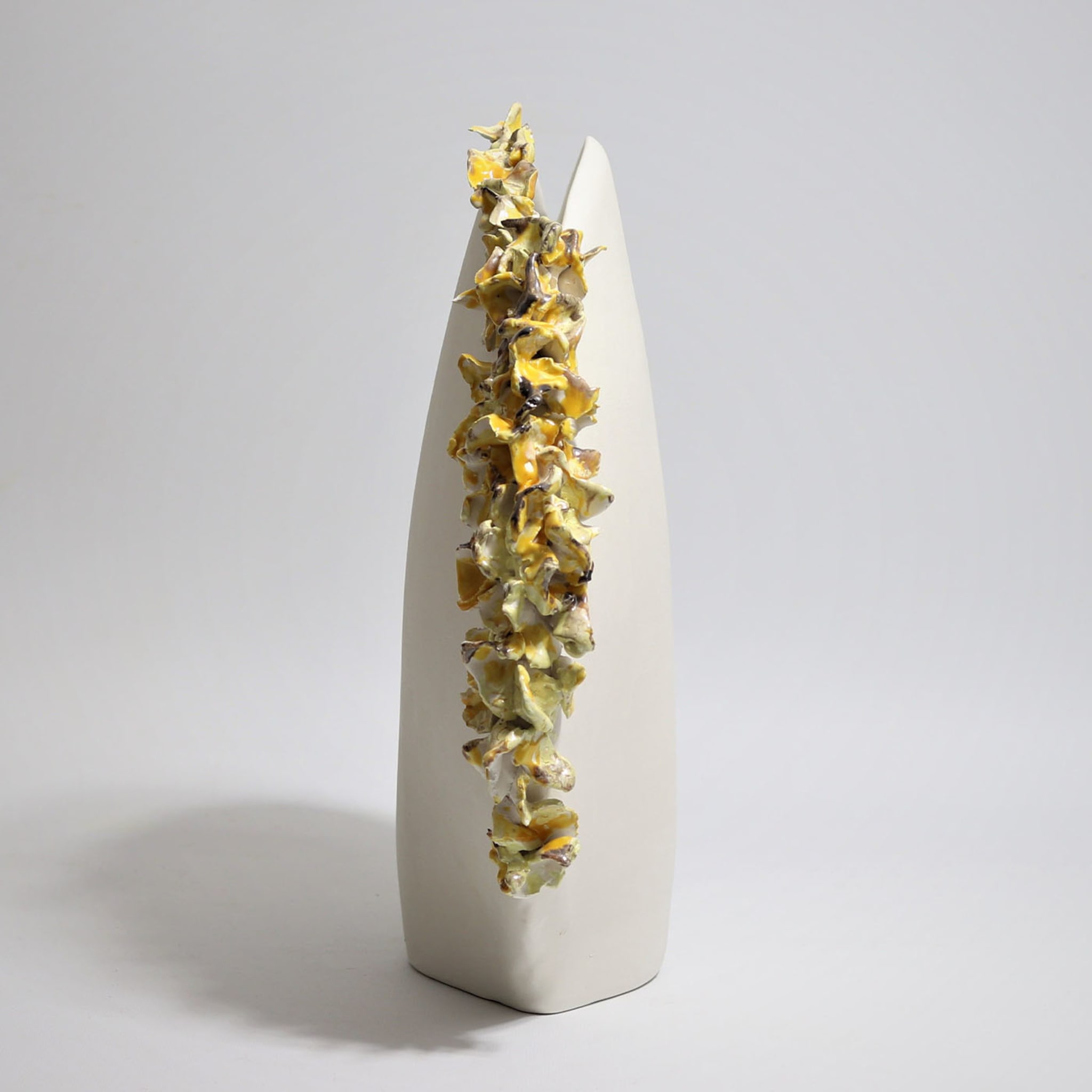 Luna Gelb &amp; Weiß Vase - Alternative Ansicht 2