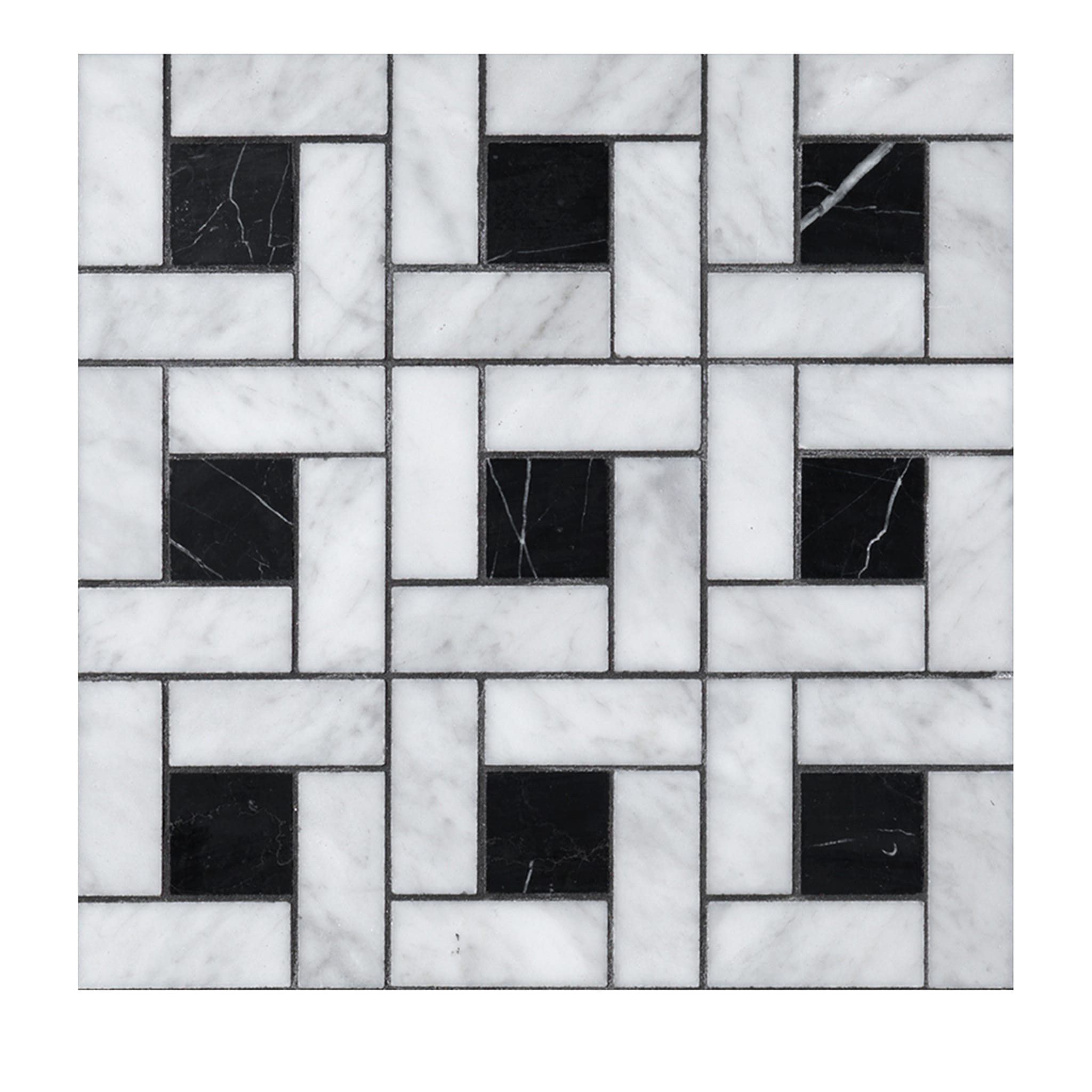 Elite 4 White Carrara Marble Flooring - Main view