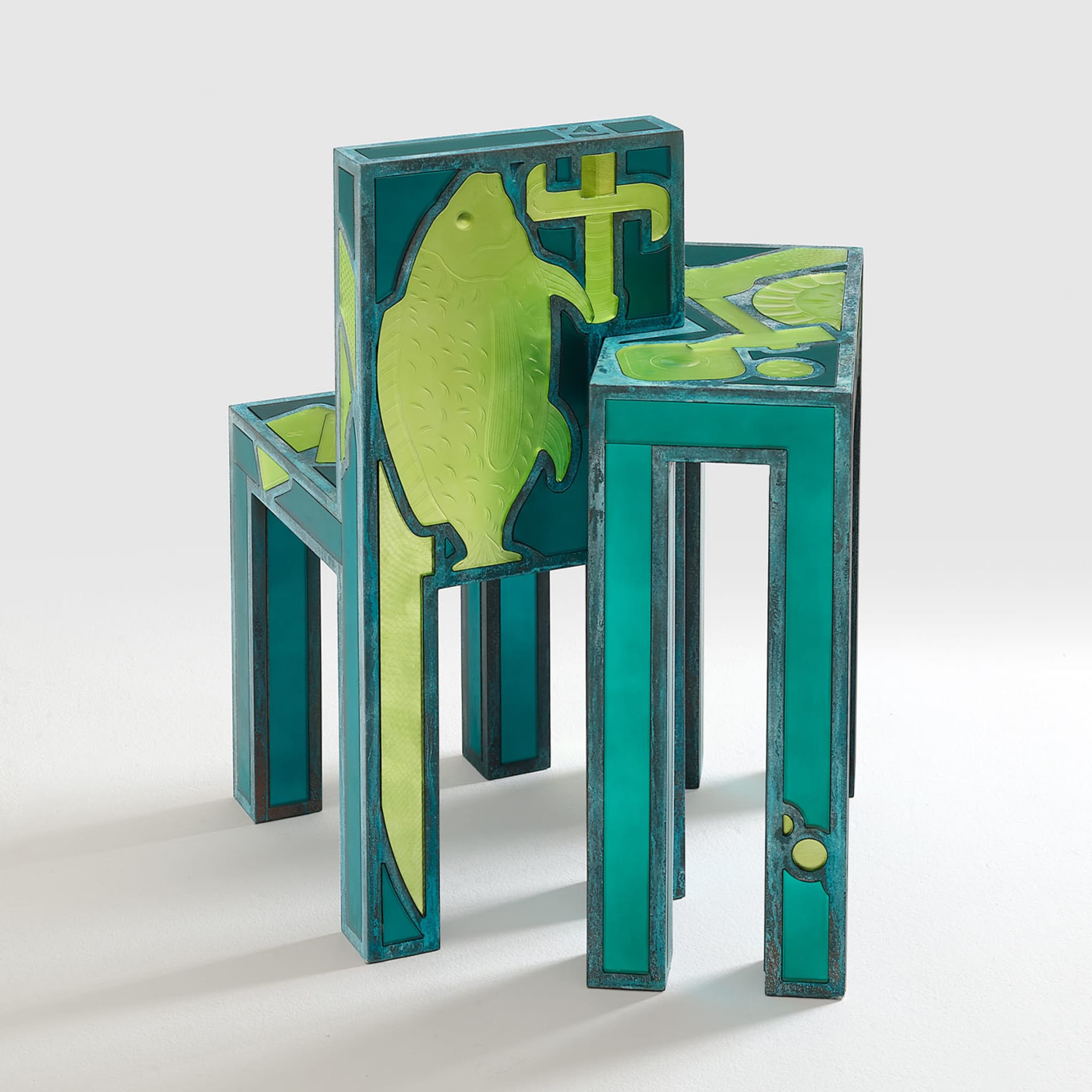 Past Green Chair By Leo De Carlo - Alternative view 4