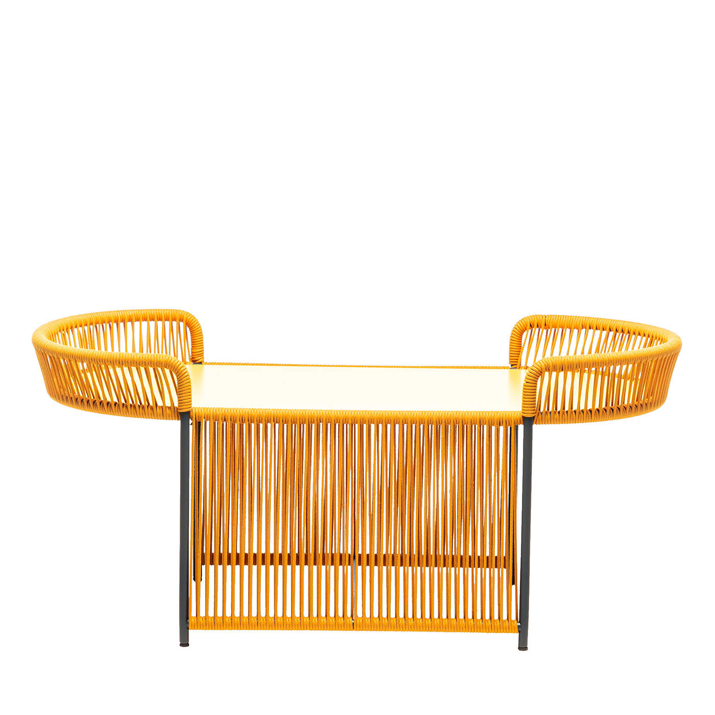 Altana Oval Yellow Coffee Table by Antonio De Marco - Chairs & More