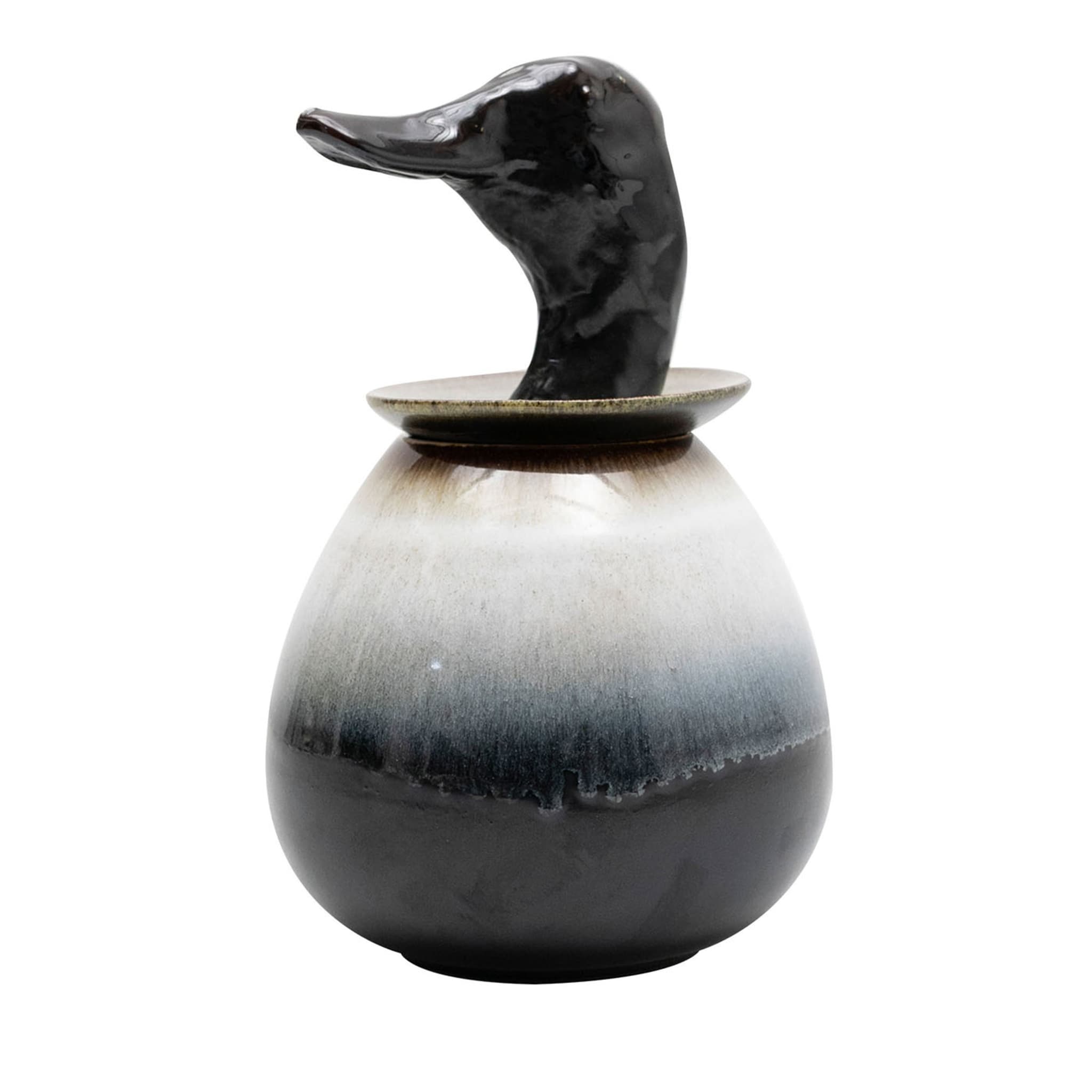 Canopo Anatra Vase noir et blanc #1 - Vue principale
