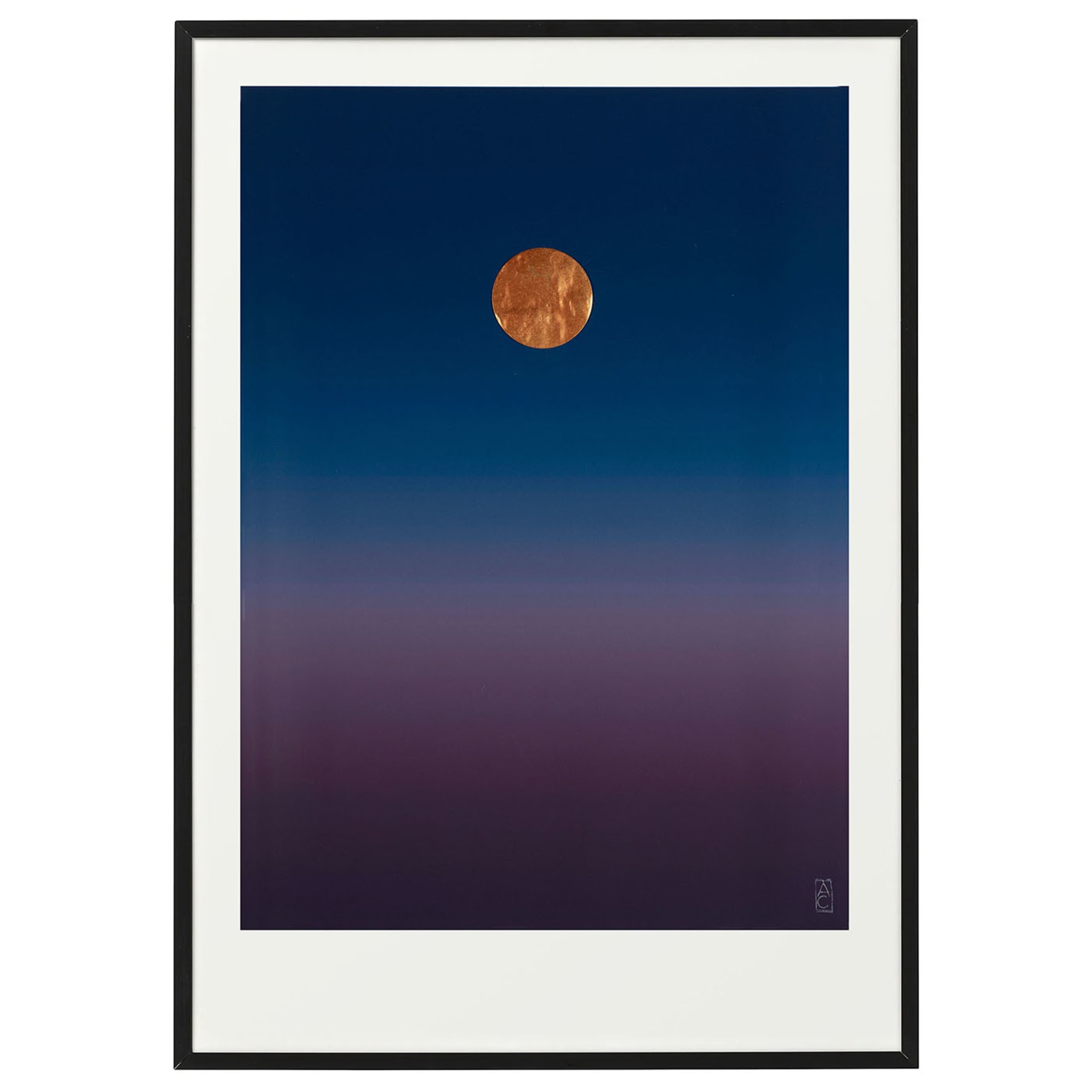 Gold Moon 01 Print  - Vue alternative 2