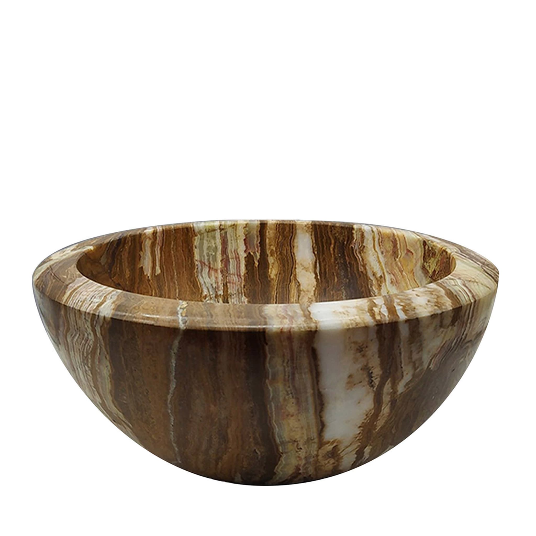 Round Multicolor Onyx Sink - Main view