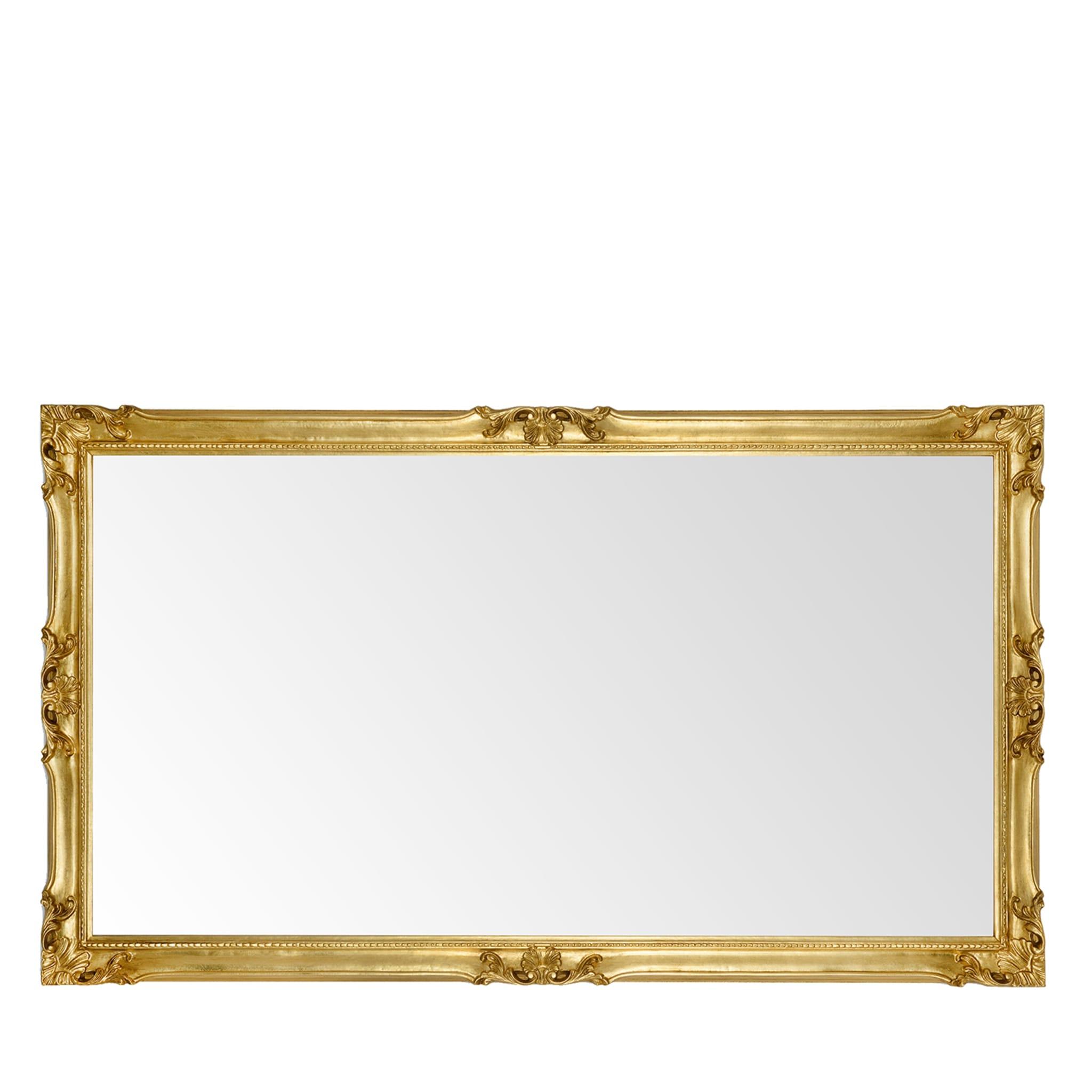 Espejo de pared rectangular dorado Versailles - Vista principal