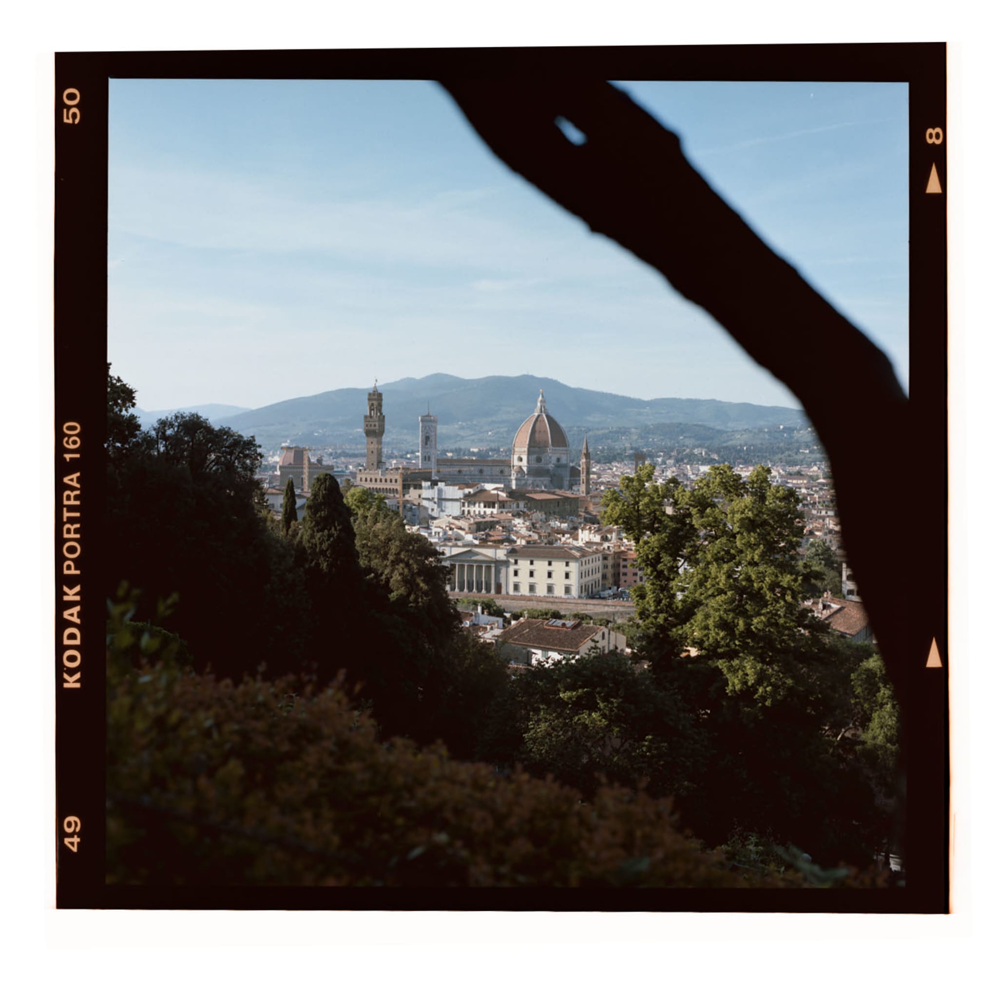 Grand Tour - Florenz von der Villa Bardini aus fotografieren - Hauptansicht