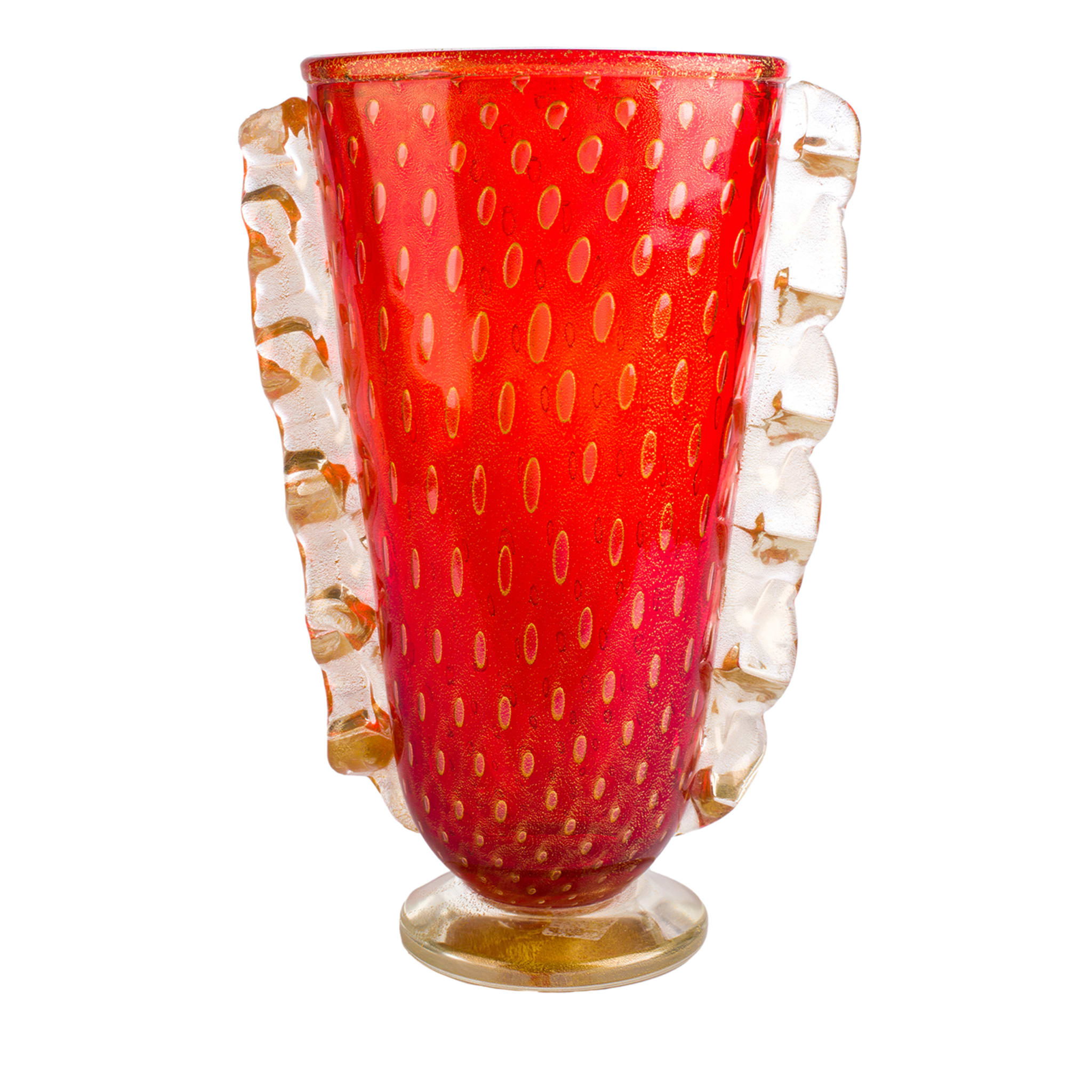 Stmatcordon Red and Gold Vase - Main view