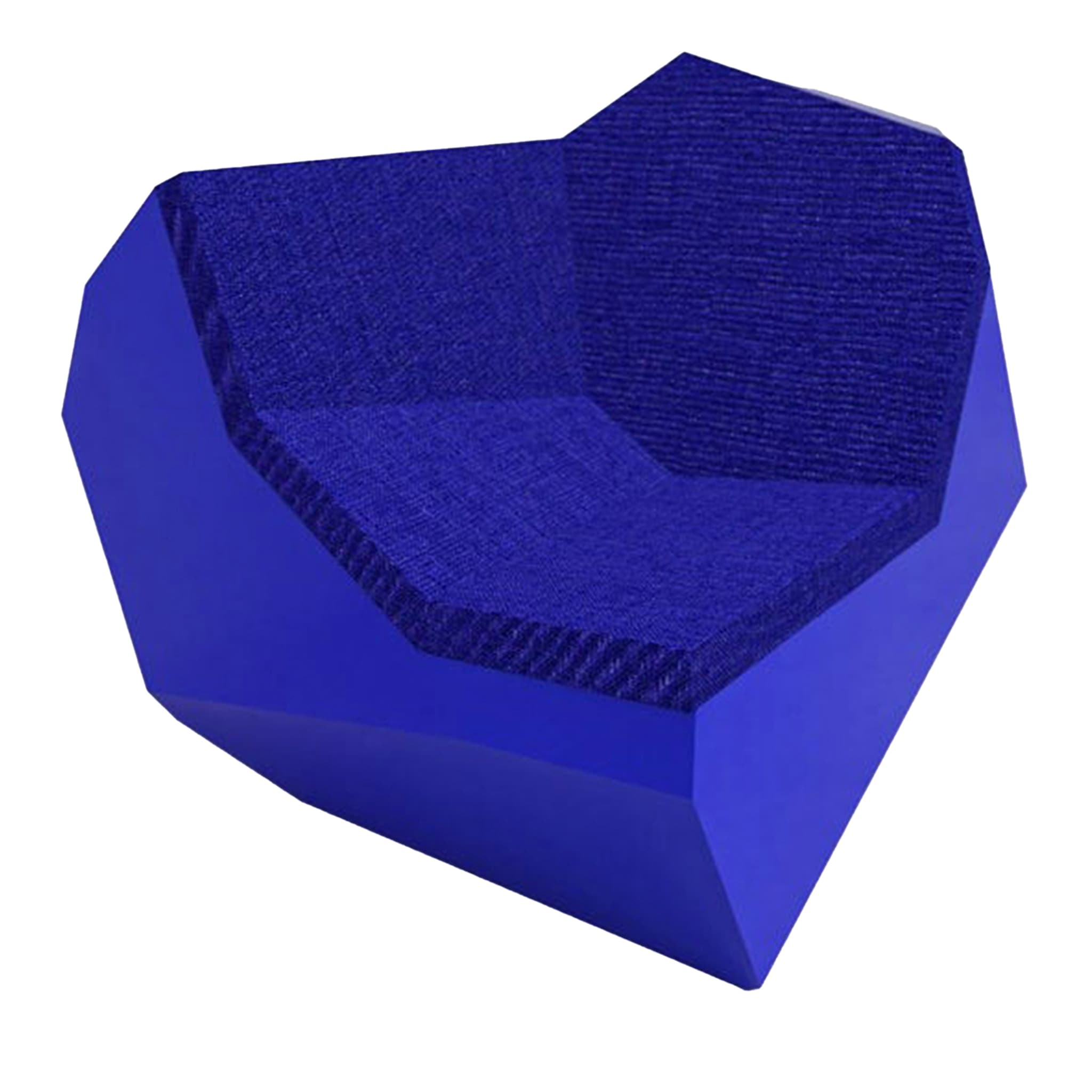 21st Century Blue Rolling Stone Armchair - Main view