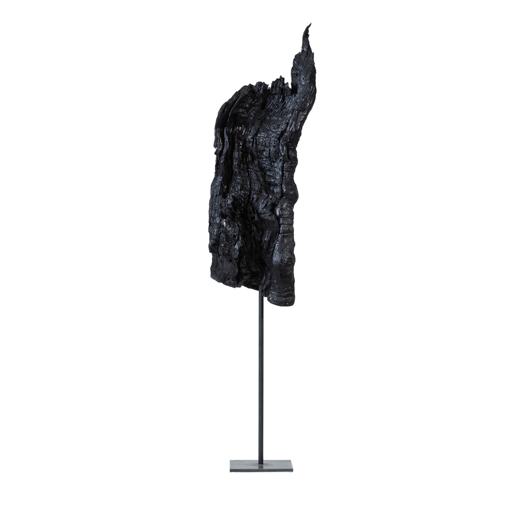 Armis II Schwarze Skulptur - Hauptansicht