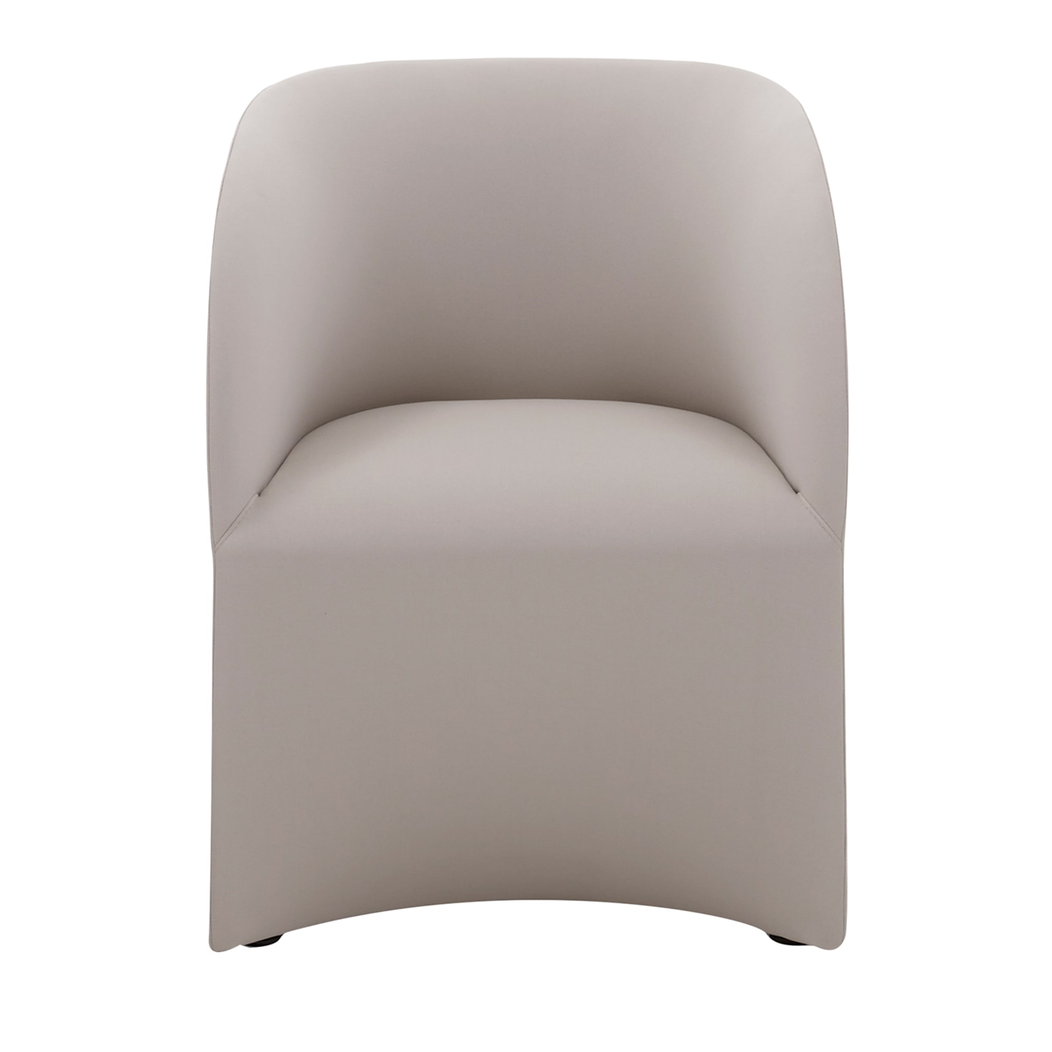 Milly Big Light-Gray Armchair by Basaglia + Rota Nodari - Main view