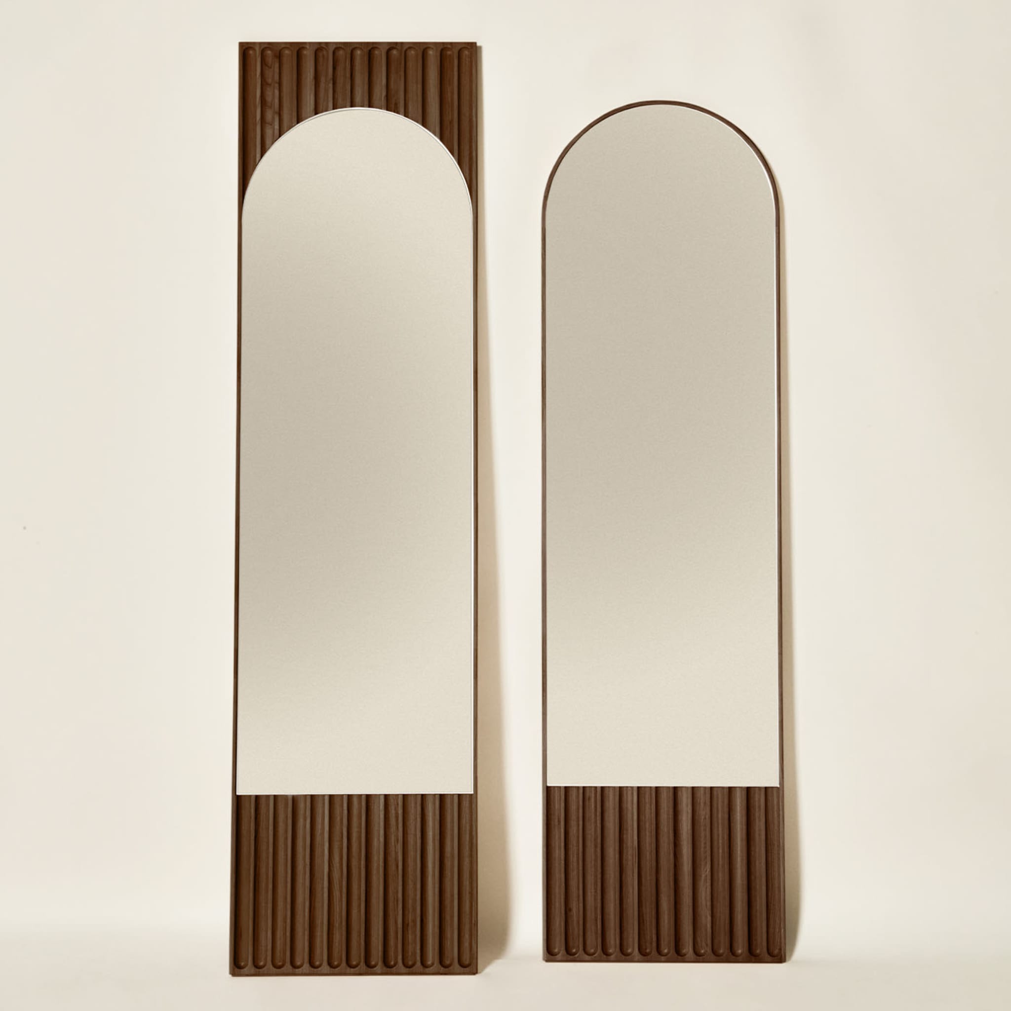 Tutto Sesto Miroir rectangulaire en frêne brun - Vue alternative 4