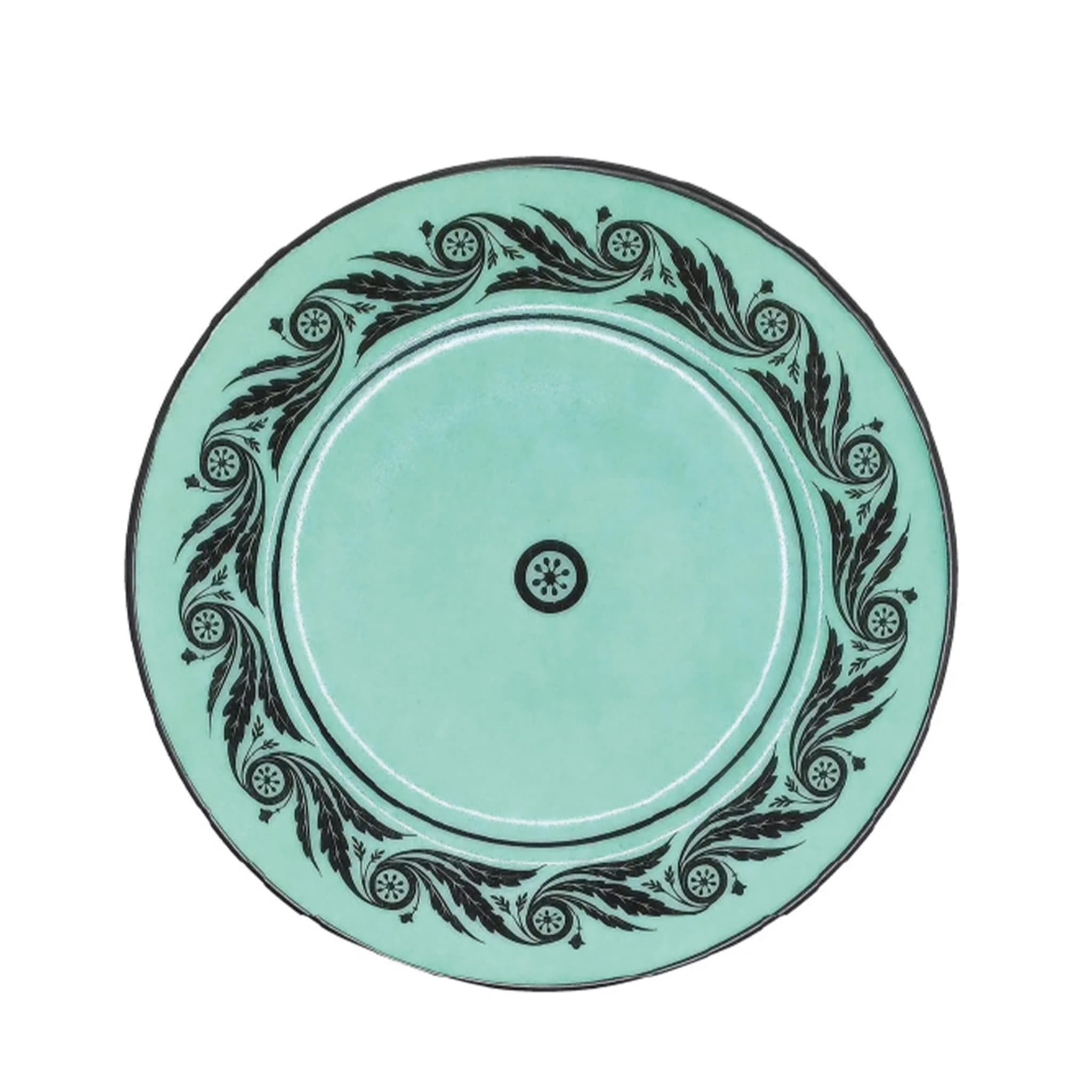 Crisalide Set of 6 Green Bread Plates - Main view