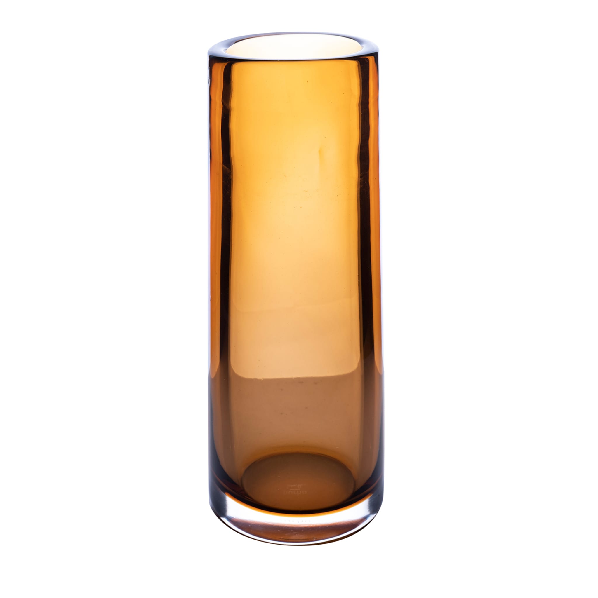 Cilindro Large Vase - Glossy - Honey - Main view