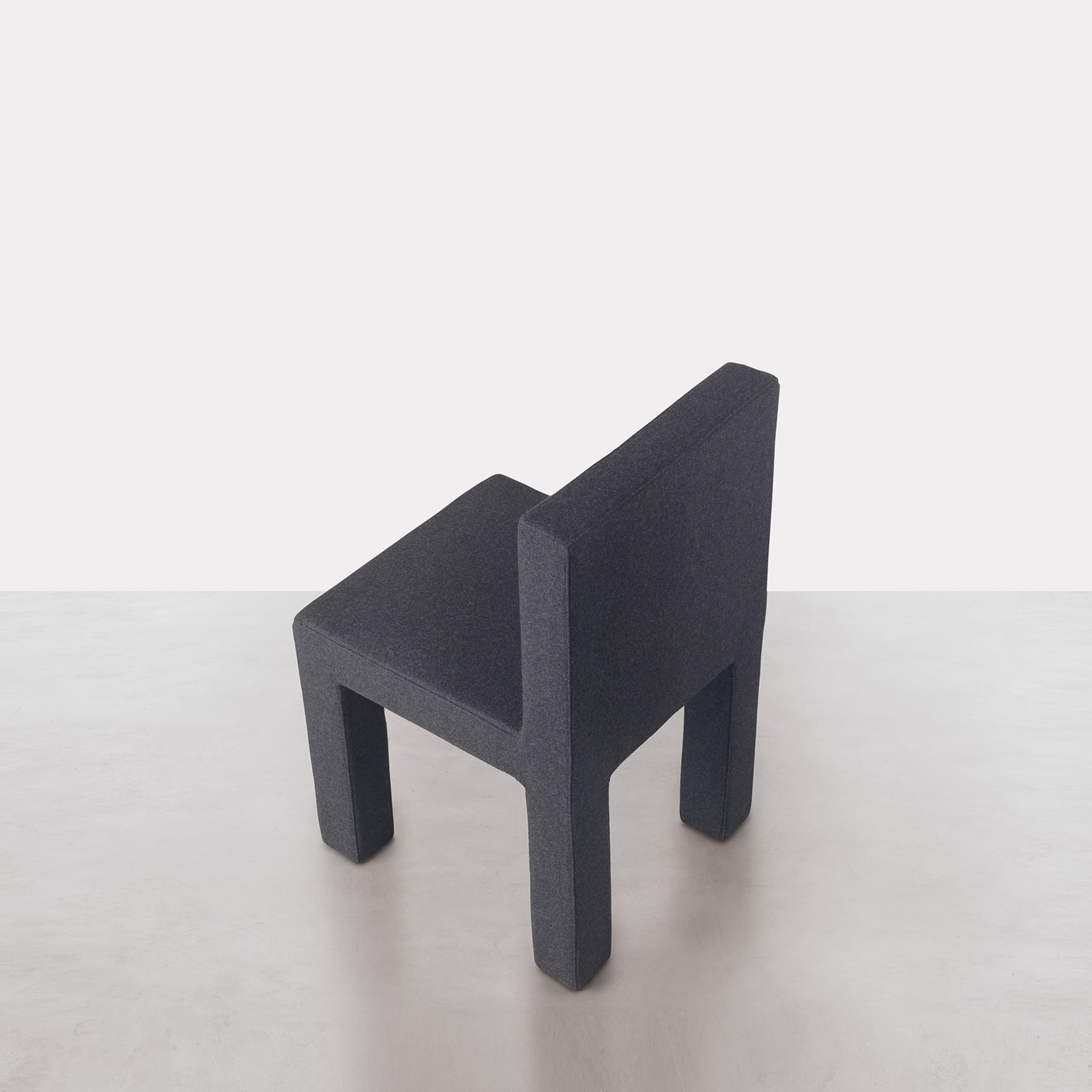 Quadrata Gray Chair by Dainelli Studio - Alternative view 2