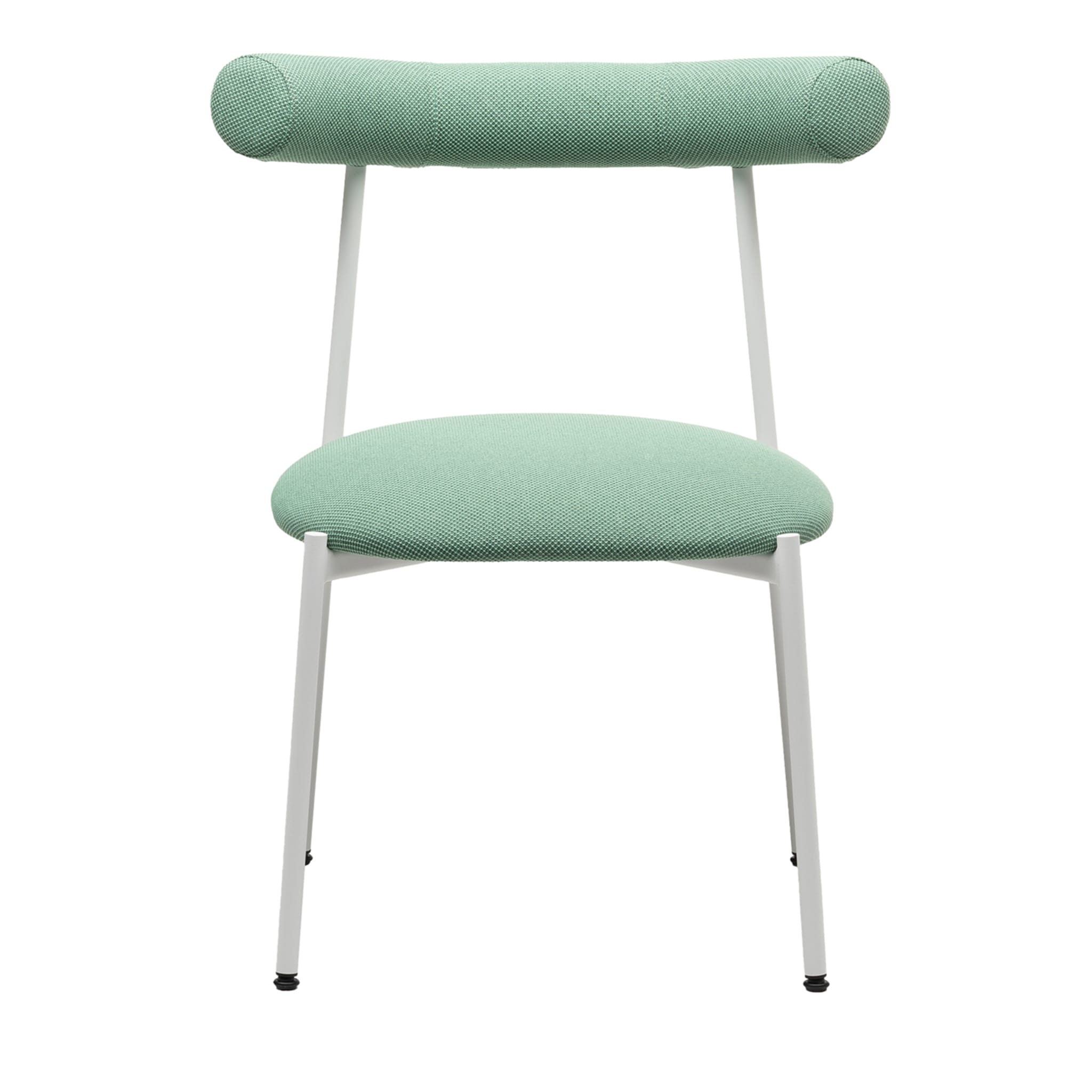 Pampa S Sage-Green & White Chair by Studio Pastina - Main view