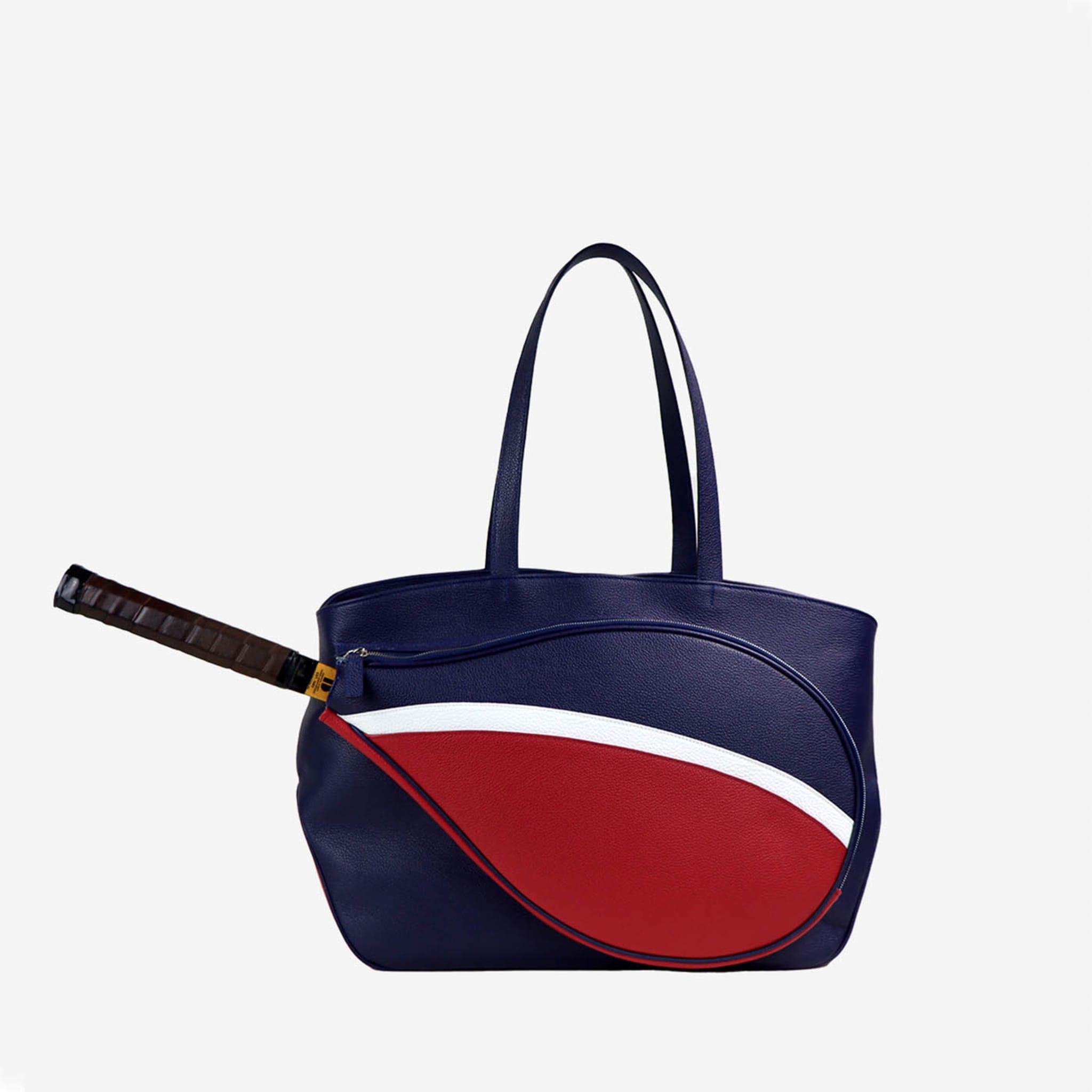 Sport Blue & Red Bag with Tennis-Racket-Shaped Pocket - Alternative view 3