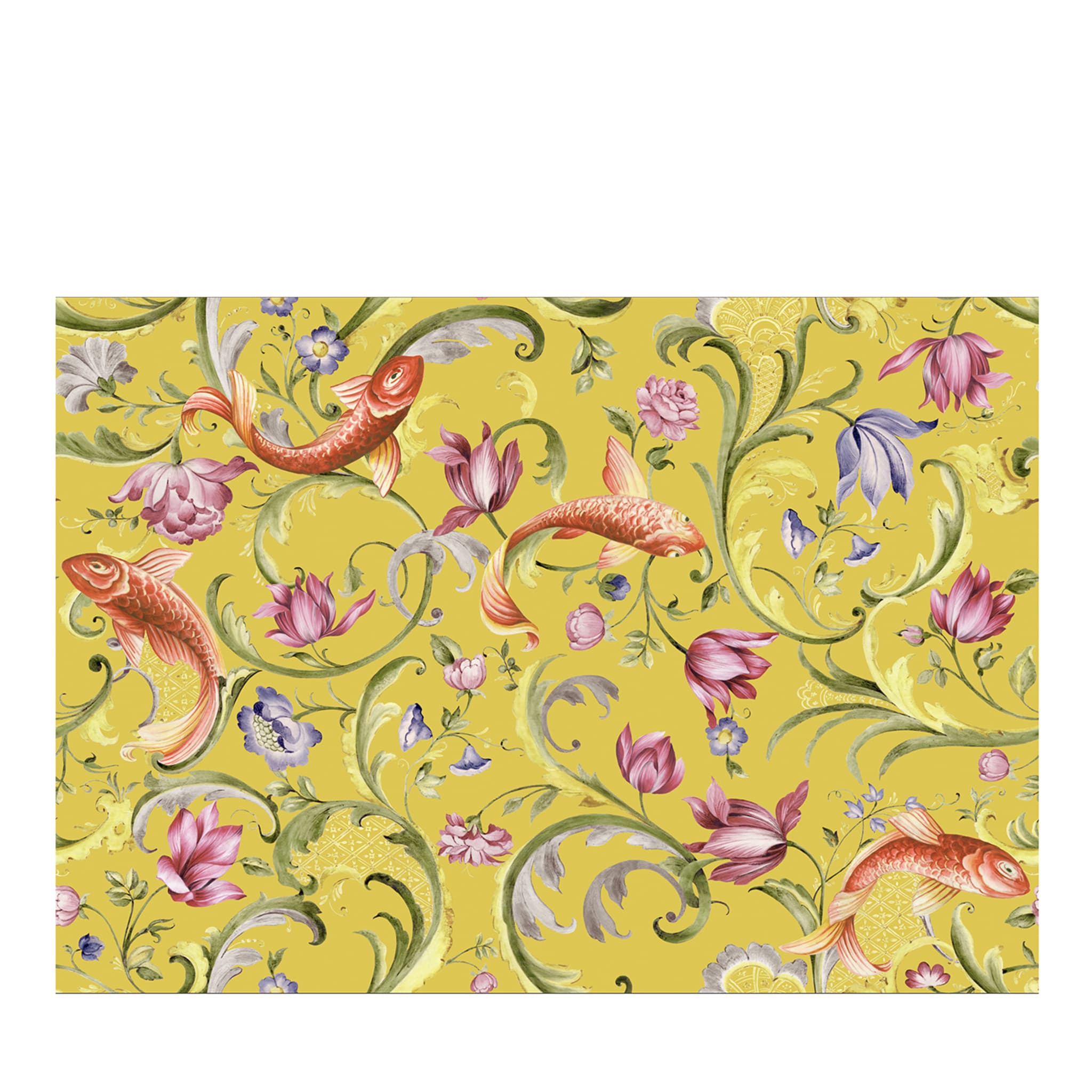 Italian Garden Yellow Wallpaper - Main view