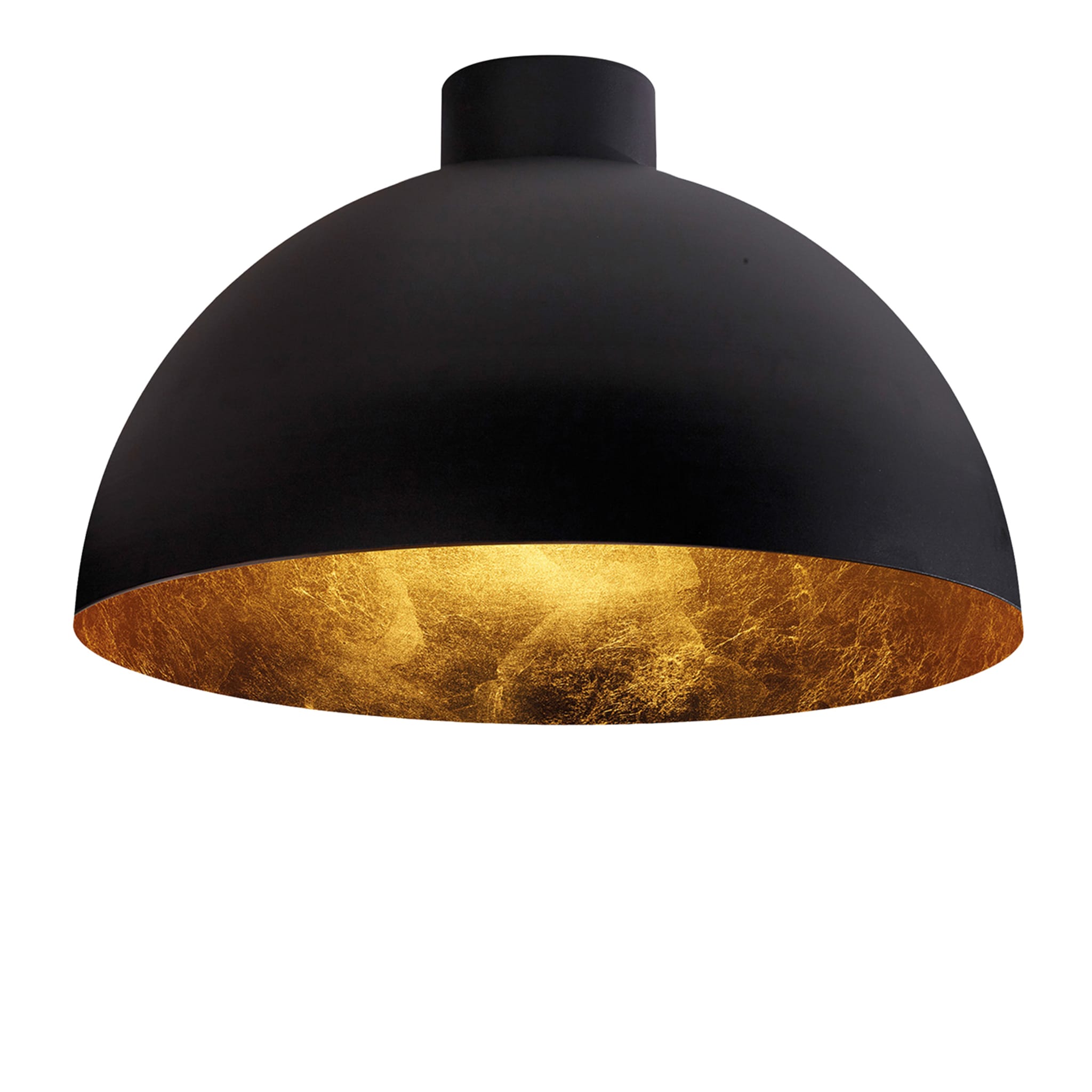 Giove Gold Leaf Ceiling Lamp - Main view