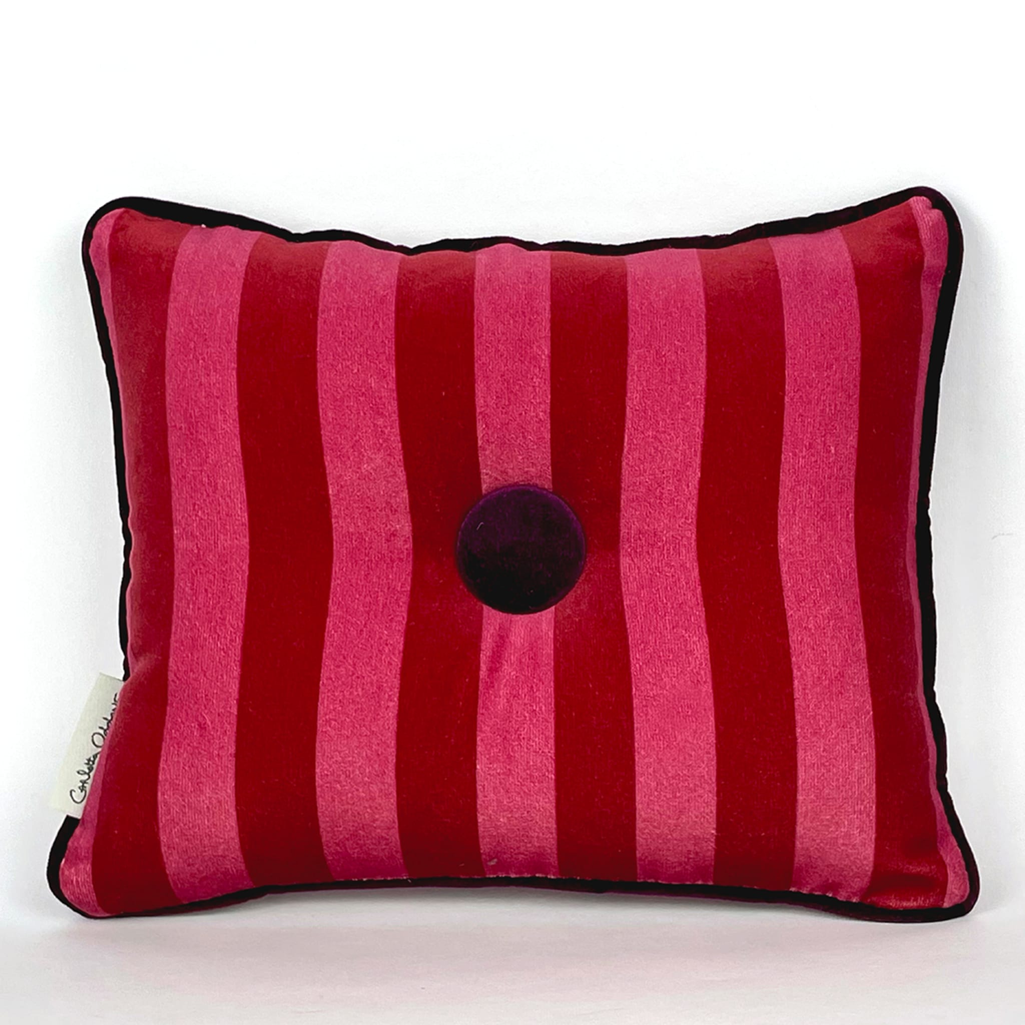 Sweet Pillow Strawberry & Burgundy Cushions - Alternative view 1