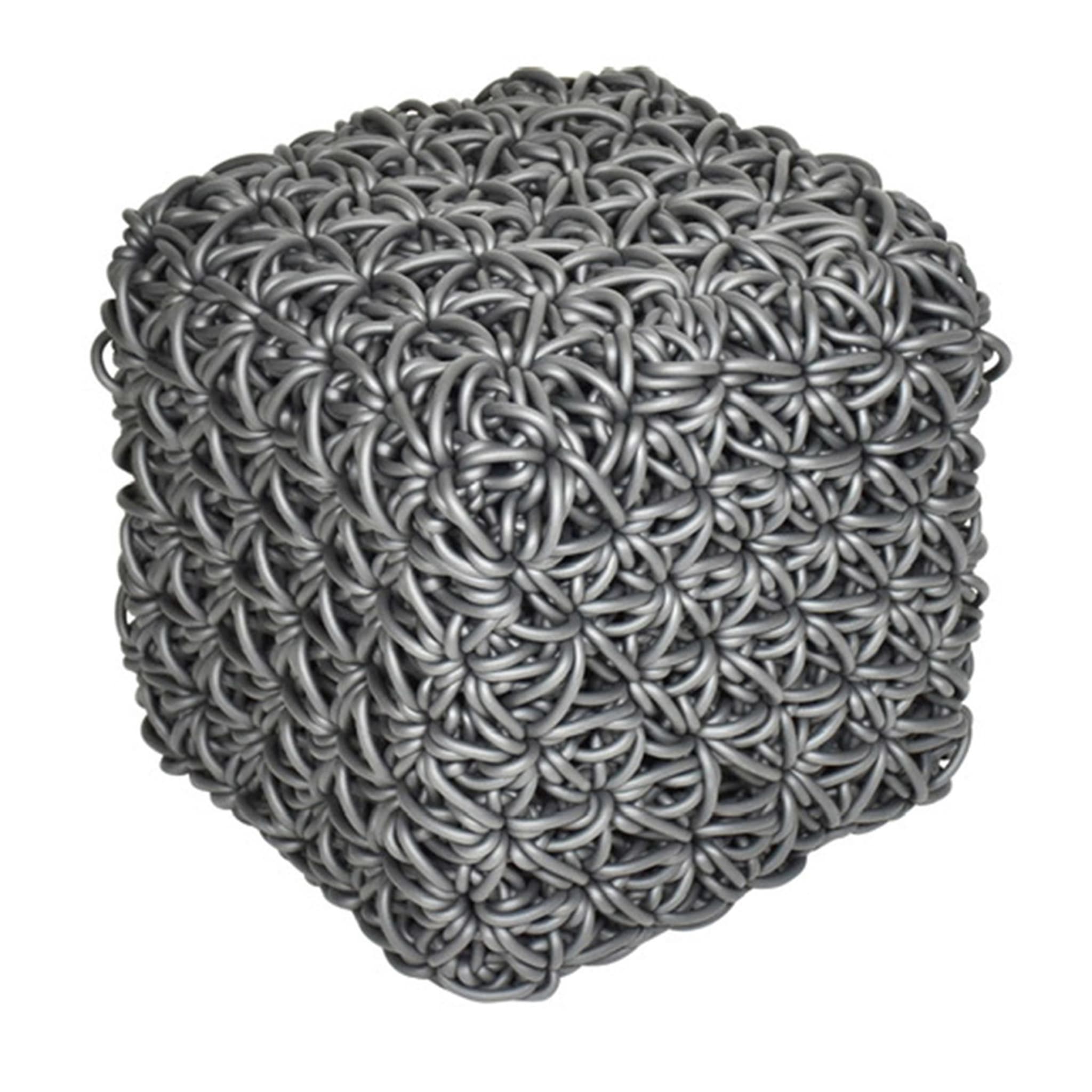 Gray Star Point Pouf by Rosanna Contadini - Main view