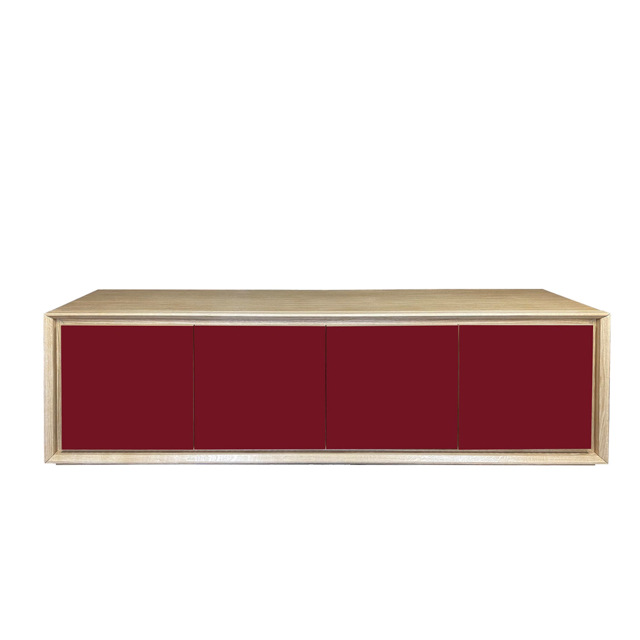 Rubino 3-türiges rubinrotes Sideboard von Mascia Meccani - Alternative Ansicht 1