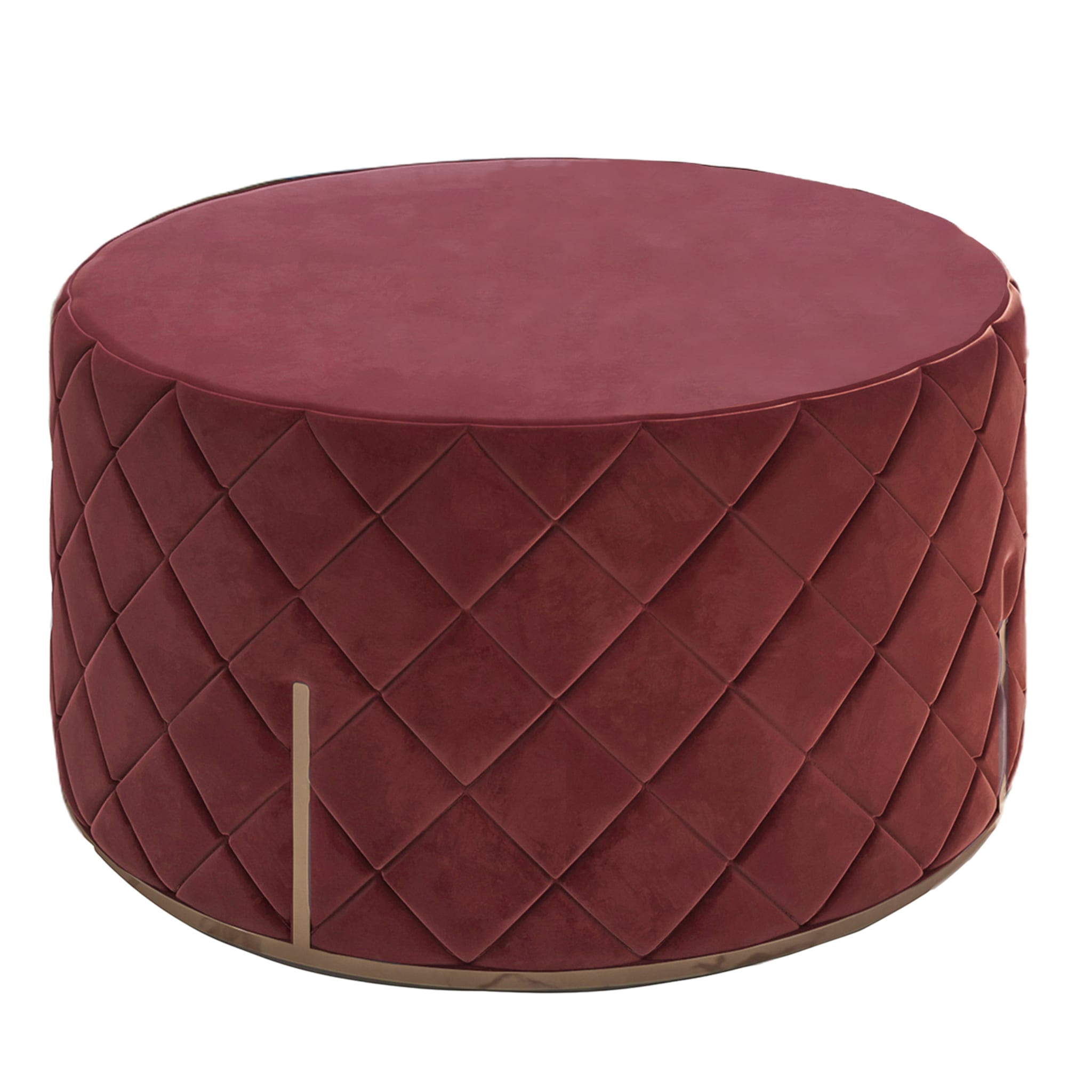 Cupido Red Pouf - Main view