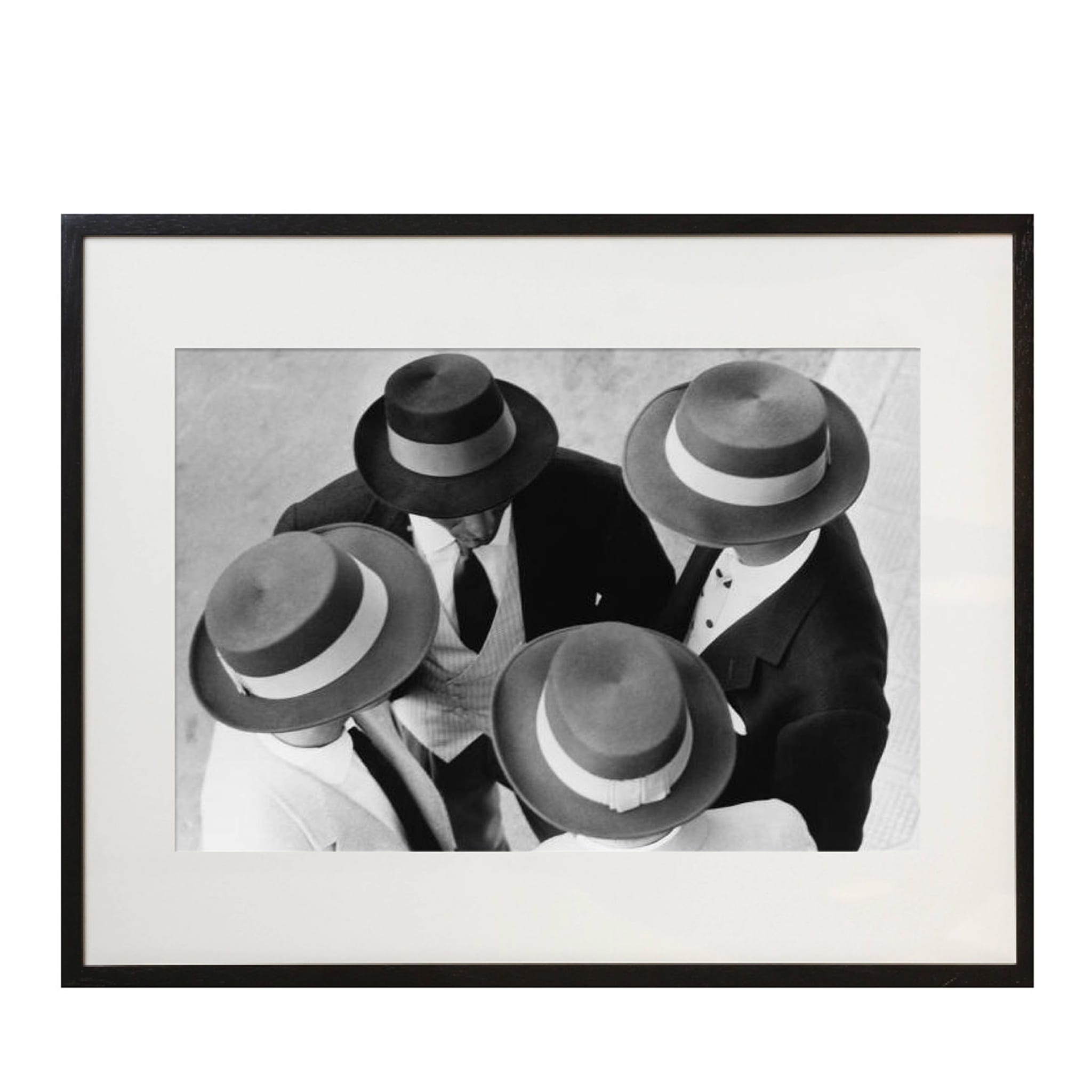 Chapeaux italiens Impression encadrée par Hulton Archive - Vue principale