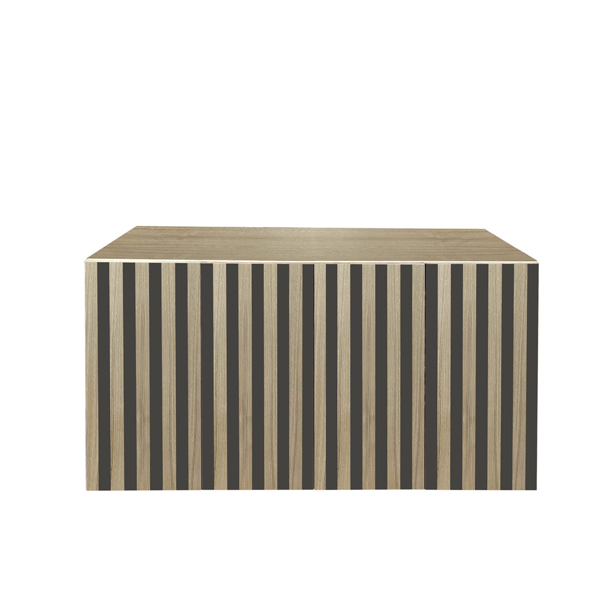 Md1 4-Door Striped Sideboard by Meccani Studio - Alternative view 1