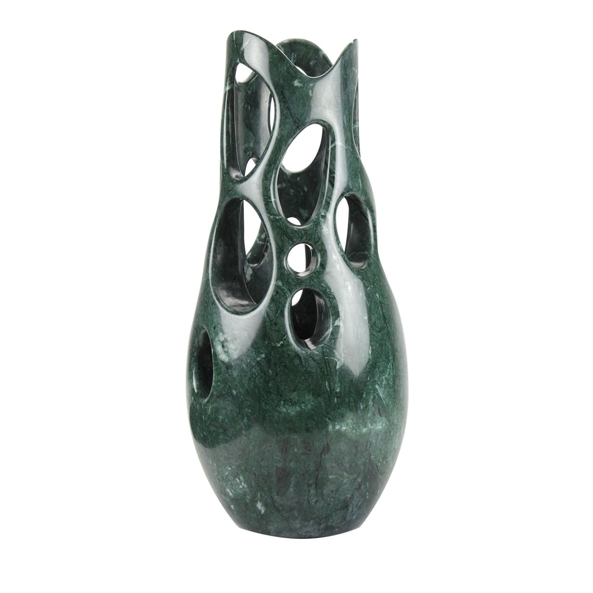 PV04 Vase en marbre vert impérial - Vue principale