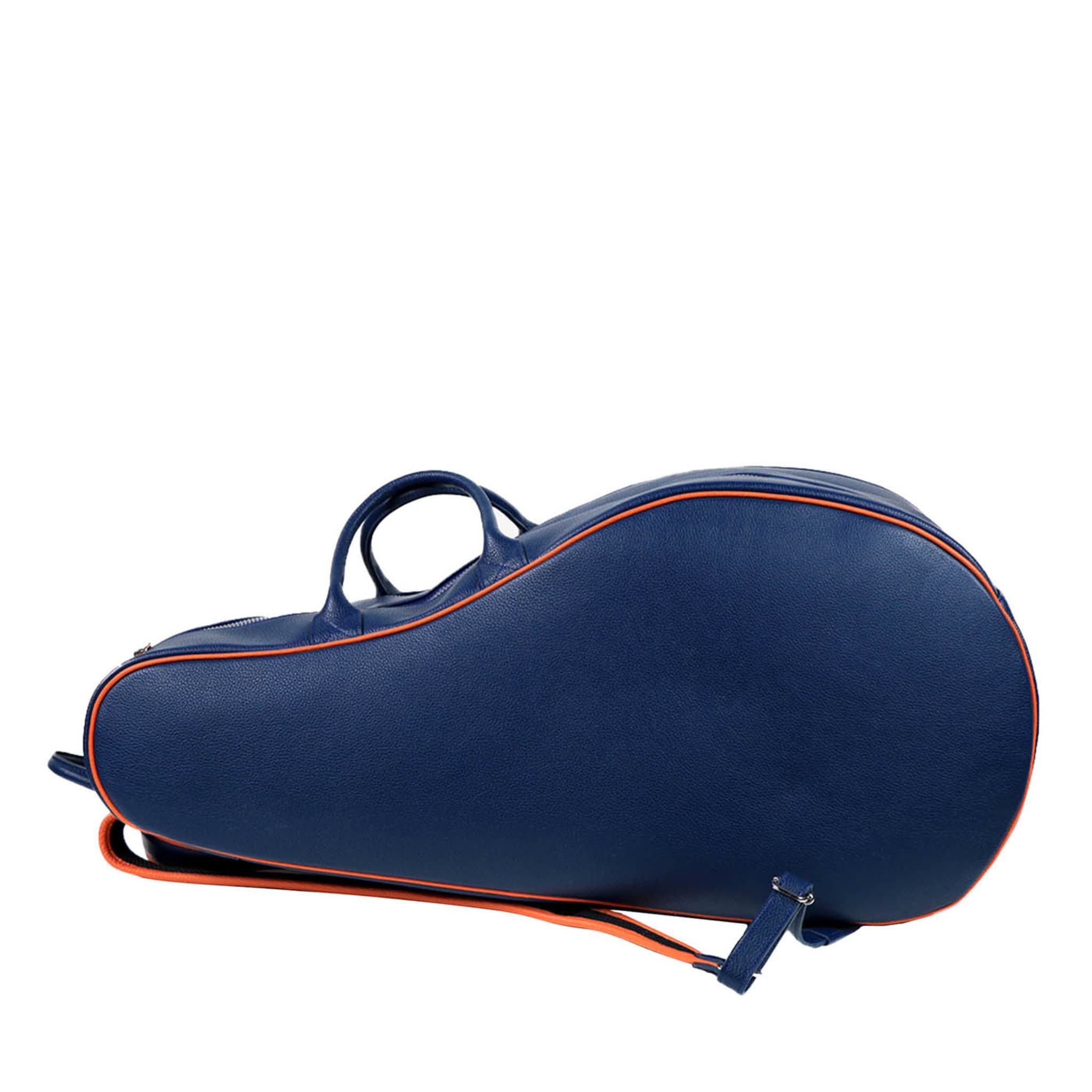 Classic Blue & Orange Tennis Backpack - Main view