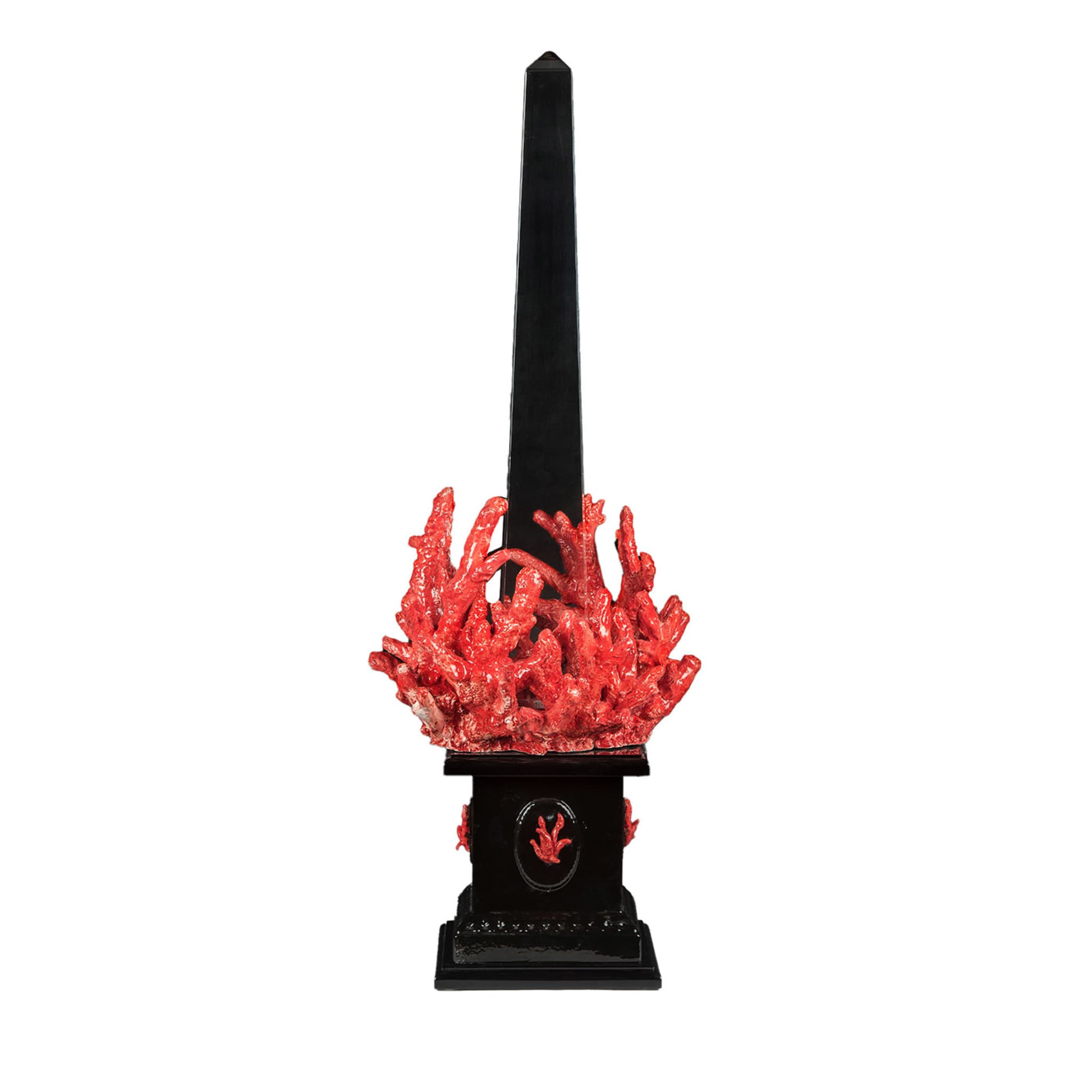Corallo Black & Red Sculpture by Antonio Fullin - Main view
