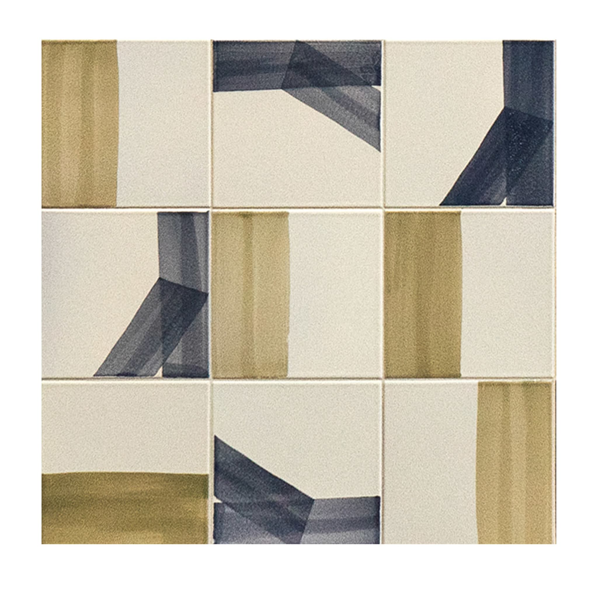 Tracce Set of 45 Green & Blue Tiles by Margherita Rui - Main view
