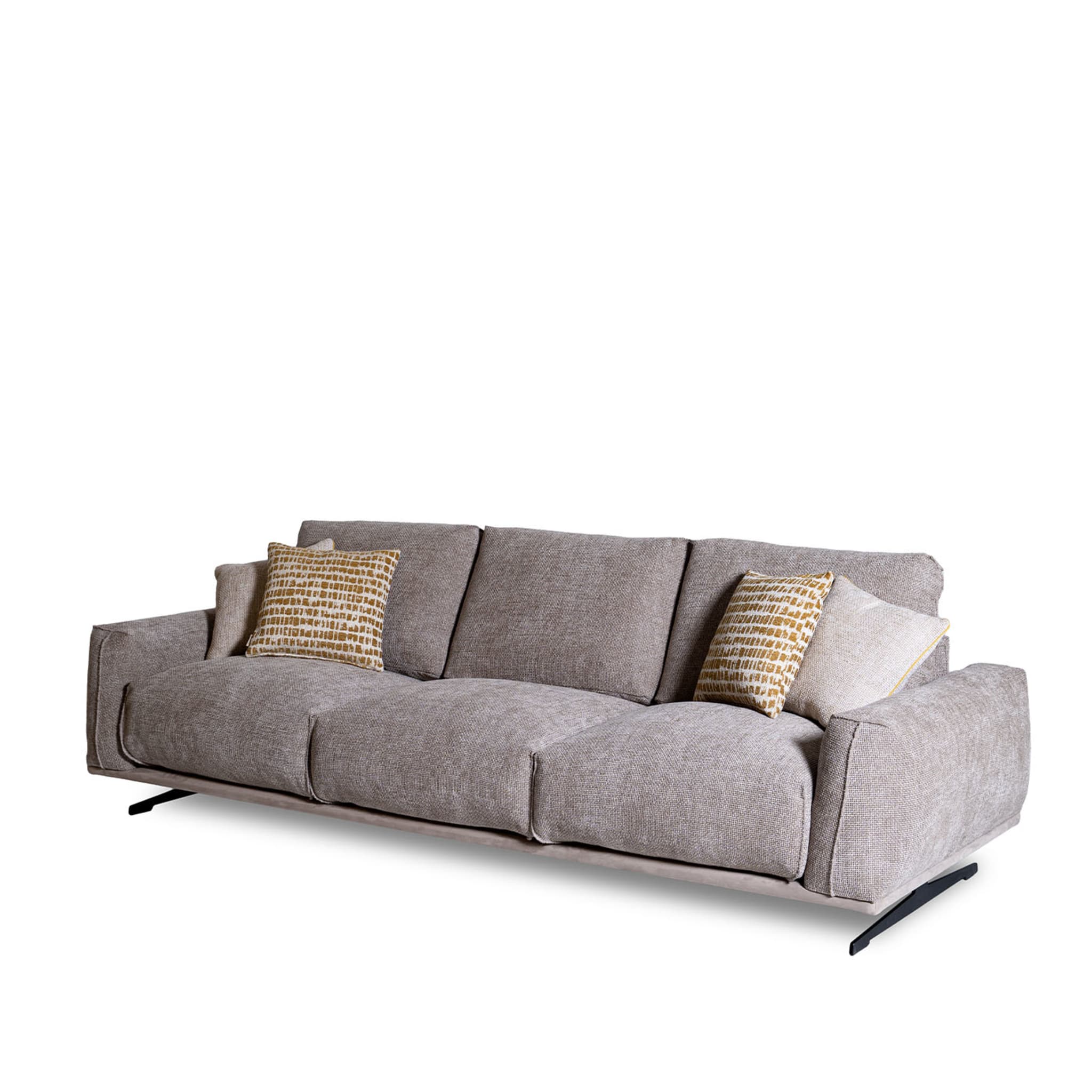 Boboli 3 Seater Gray Sofa - Alternative view 2