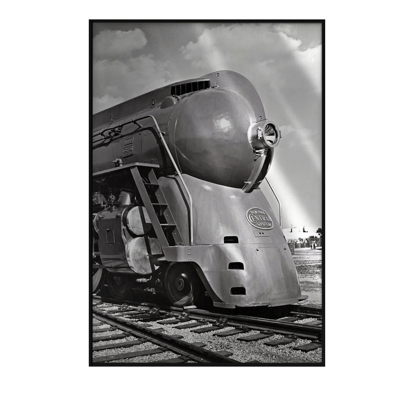 Locomotive Allurex Silver® Decorative Panel - NC Design