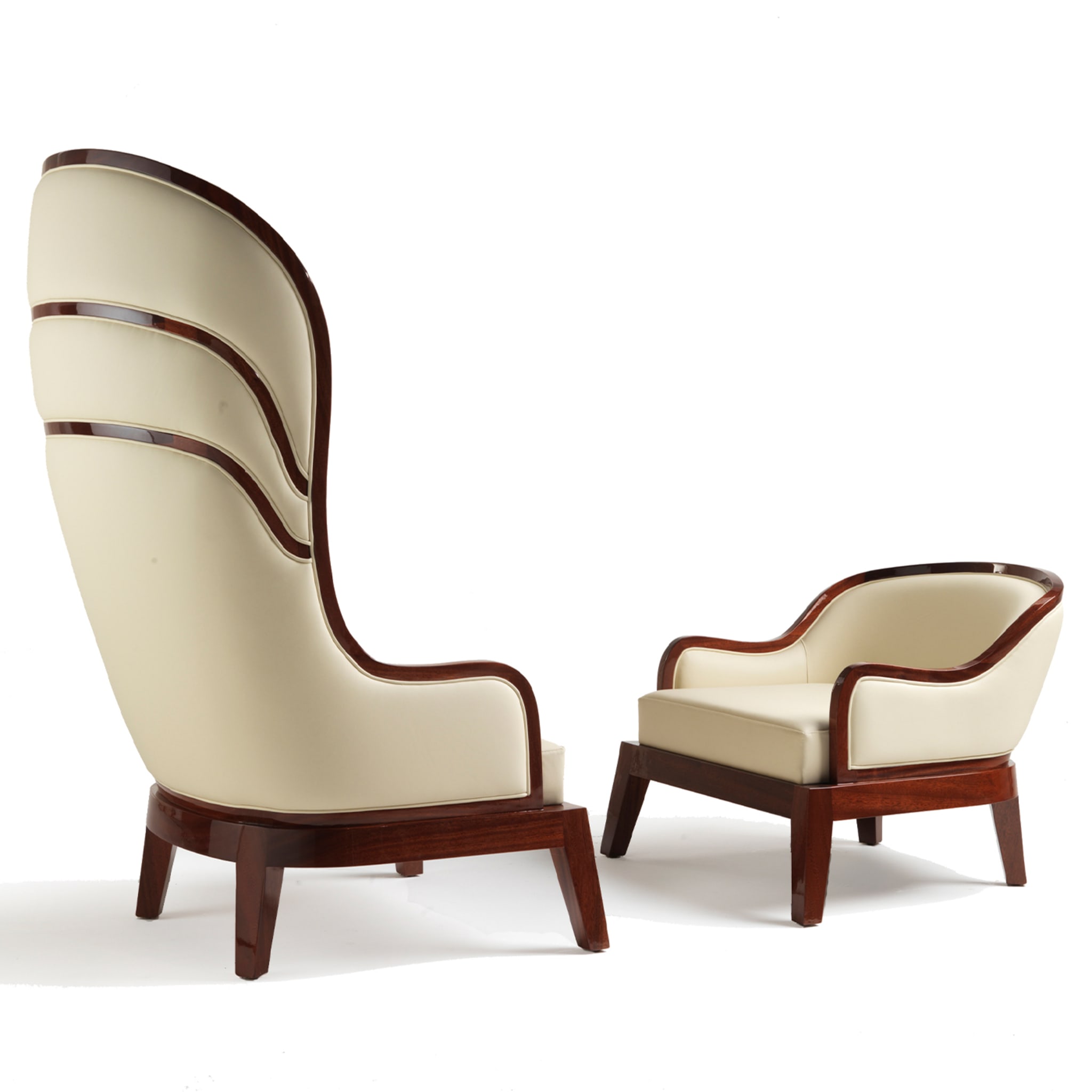 Duchesse of Home White Armchair by Archer Humphryes Architects #2 - Alternative view 1