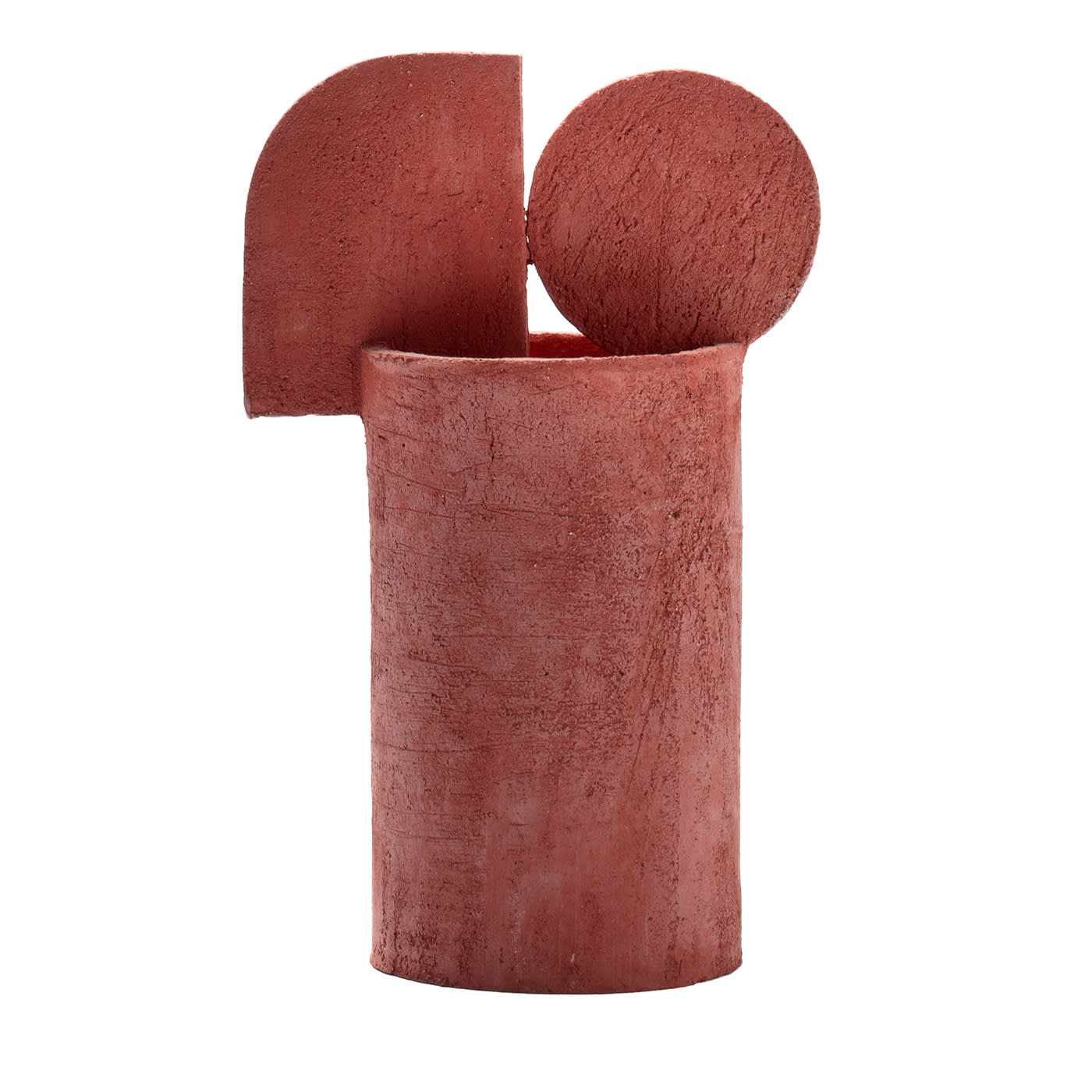 Australe Roh Brick-Red Vase - CuoreCarpenito