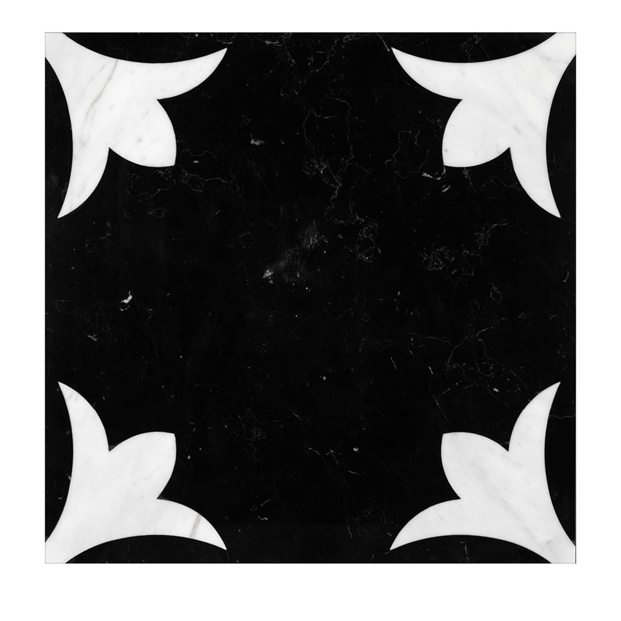 Prestige 6 Black Marquina Marble Flooring - Main view