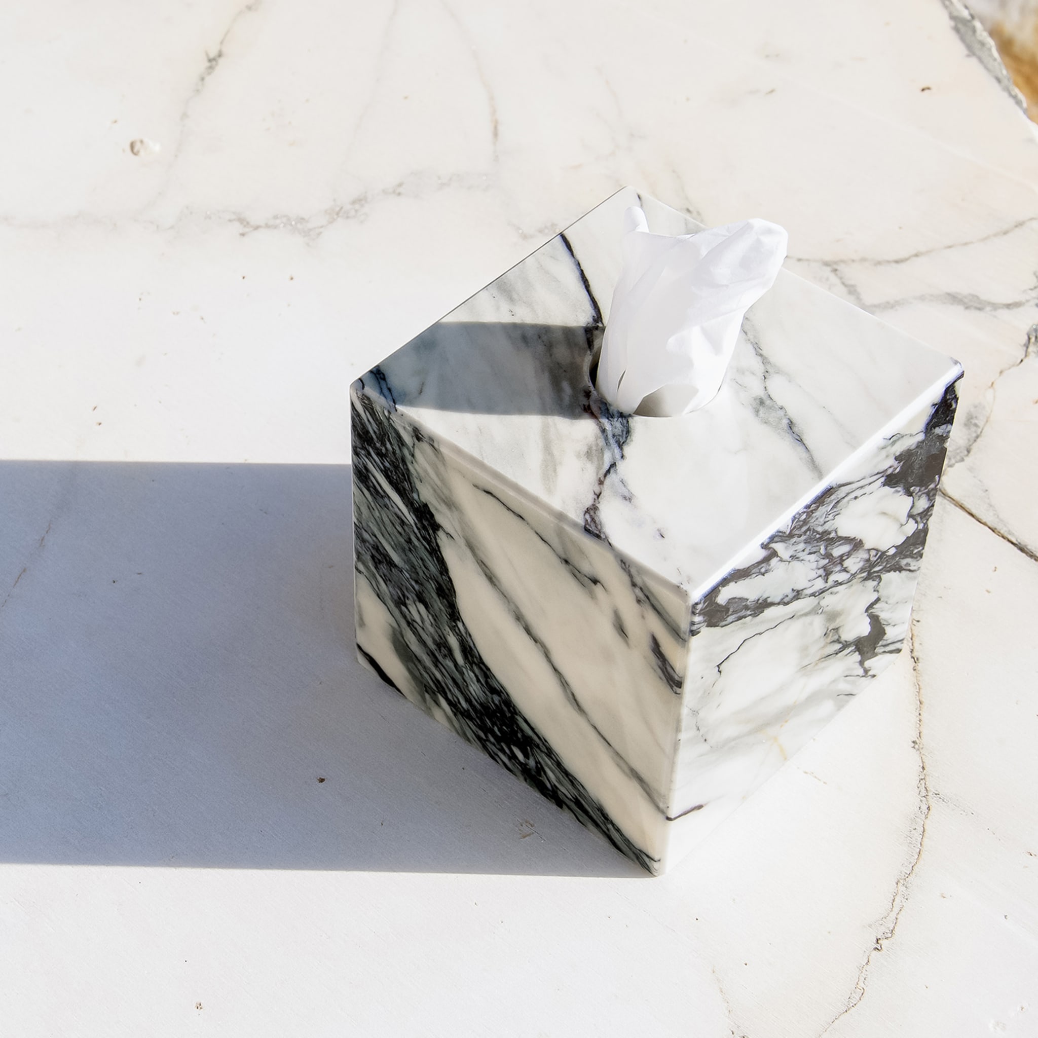 Paonazzo Marble Tissue Box - Alternative view 2