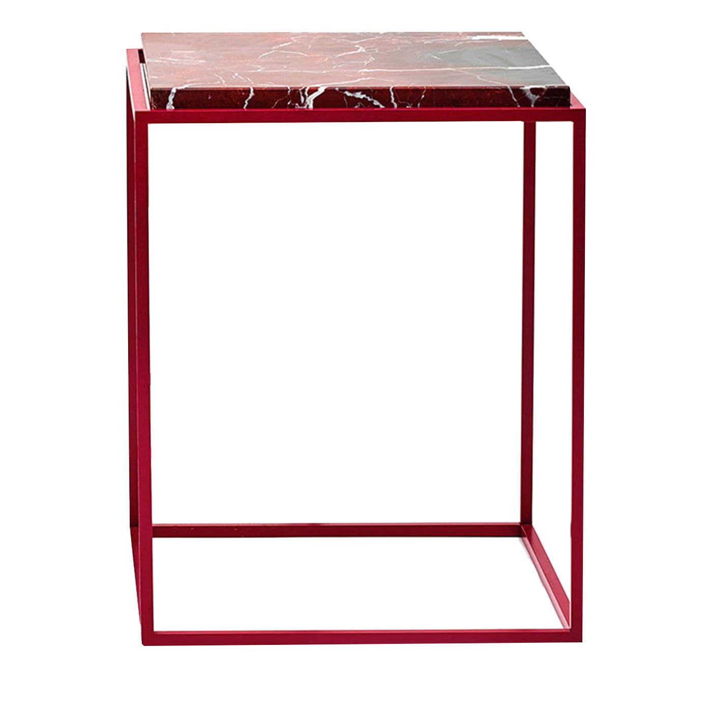 Rosso Levanto Side Table - Spazio RT