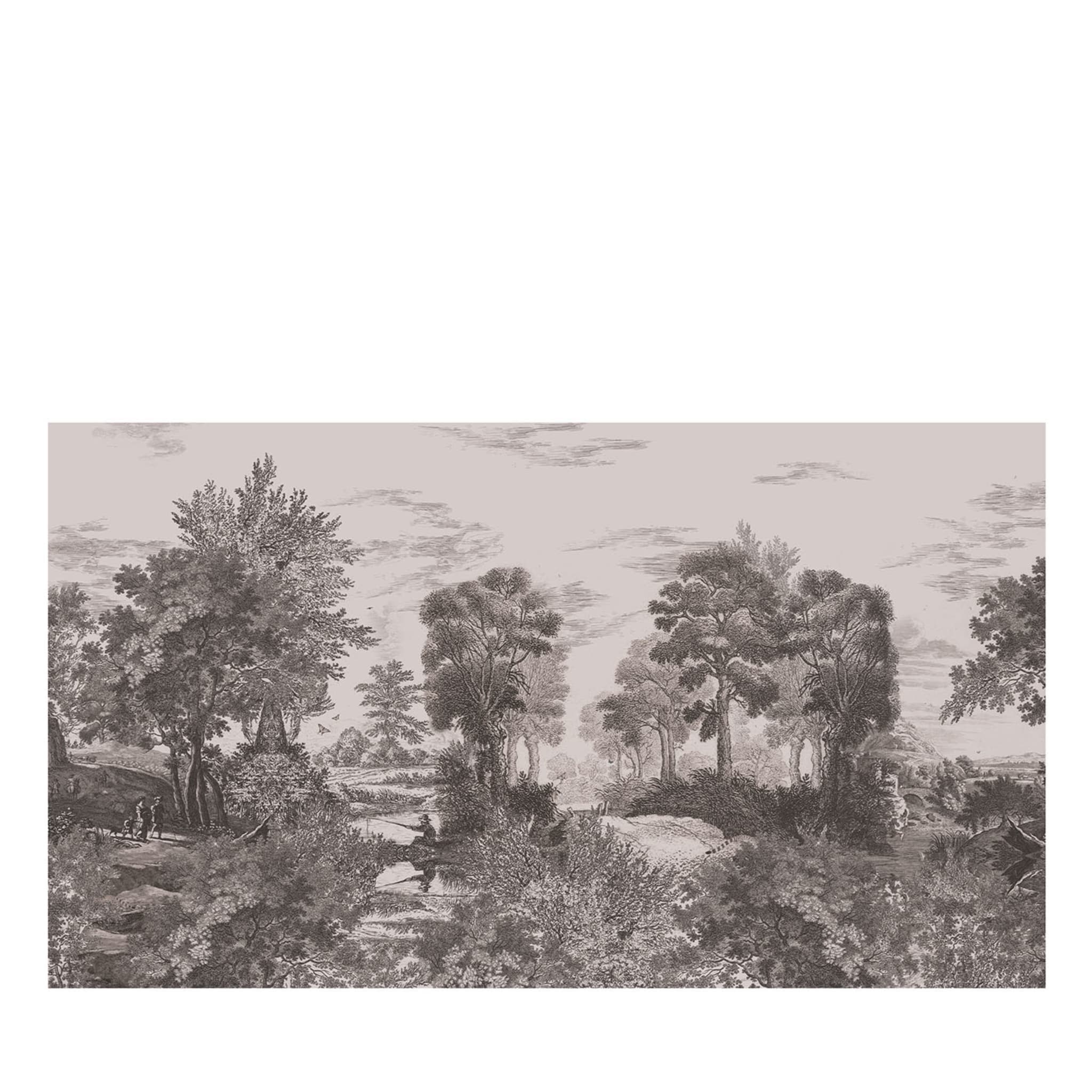 B&W Bucolic Wallpaper Camere Collection - Main view