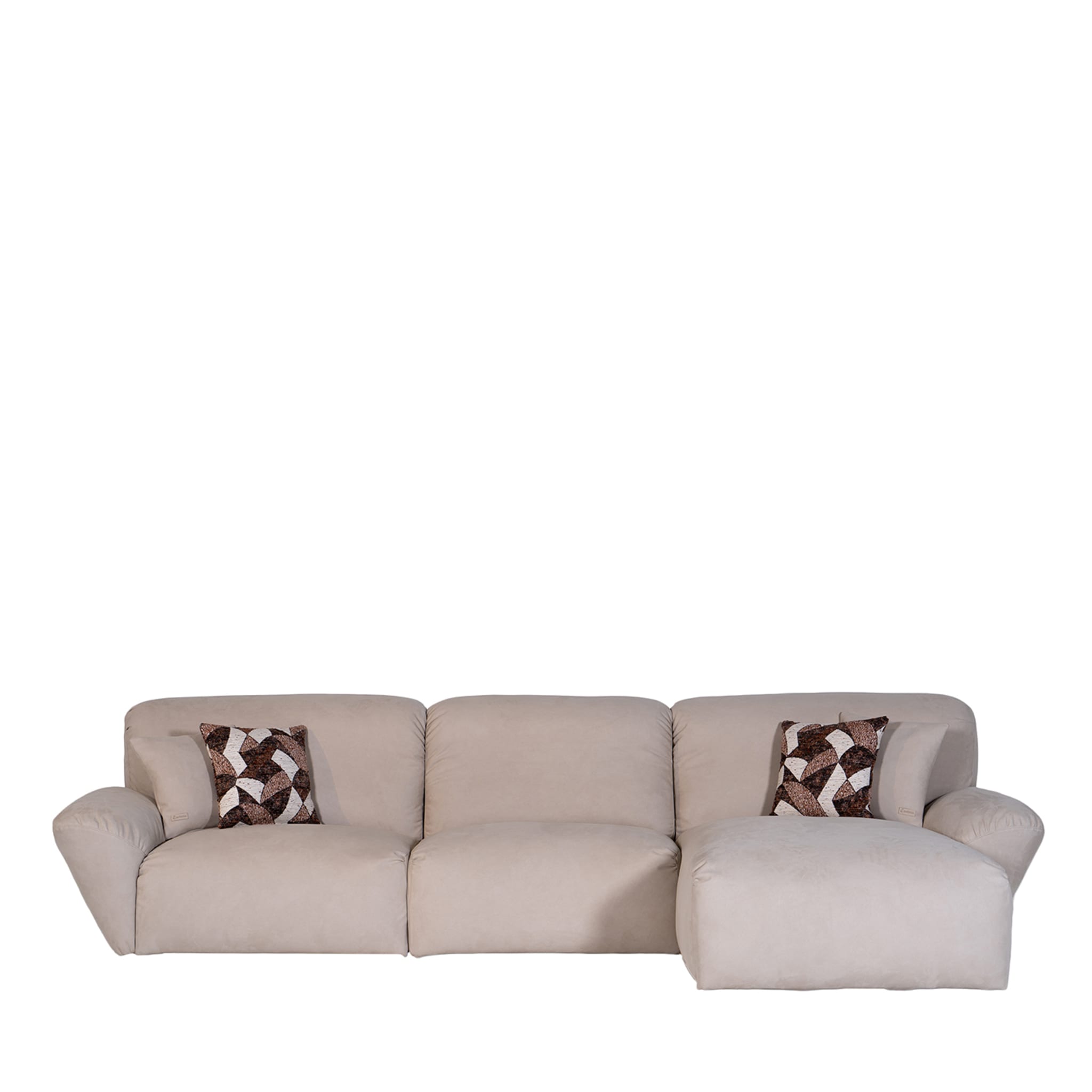Beluga Beige 3-Seater Sofa by Marco & Giulio Mantellassi  - Main view