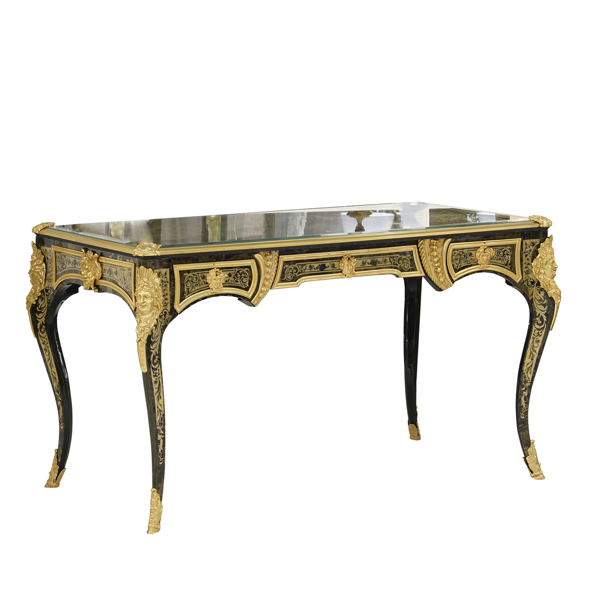 Boulle-Style Writing Desk - Main view