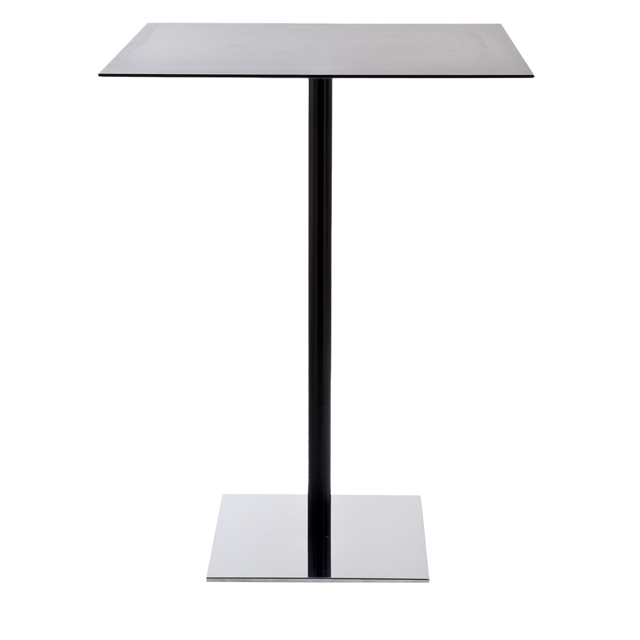 InCollection Tall Square Black Side Table - Main view