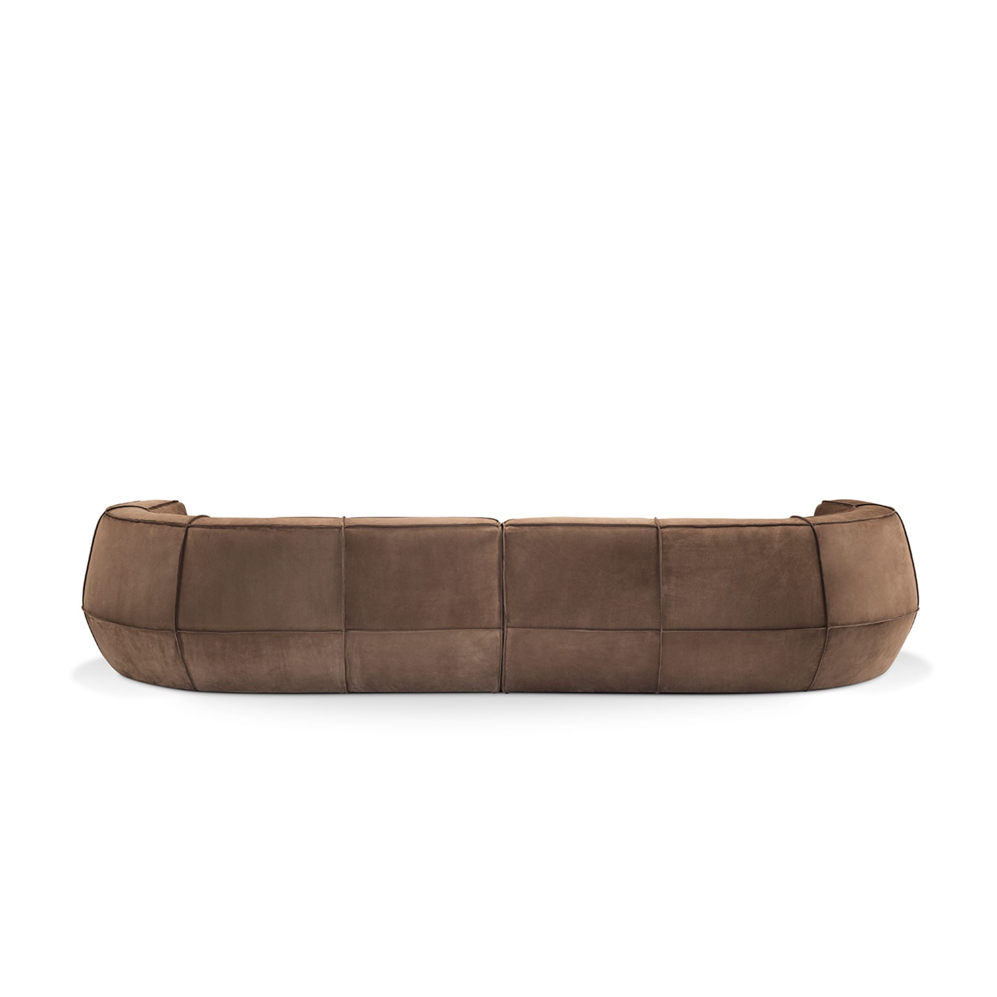 Infinito Medium Brown Sofa by Lorenza Bozzoli - Alternative view 1