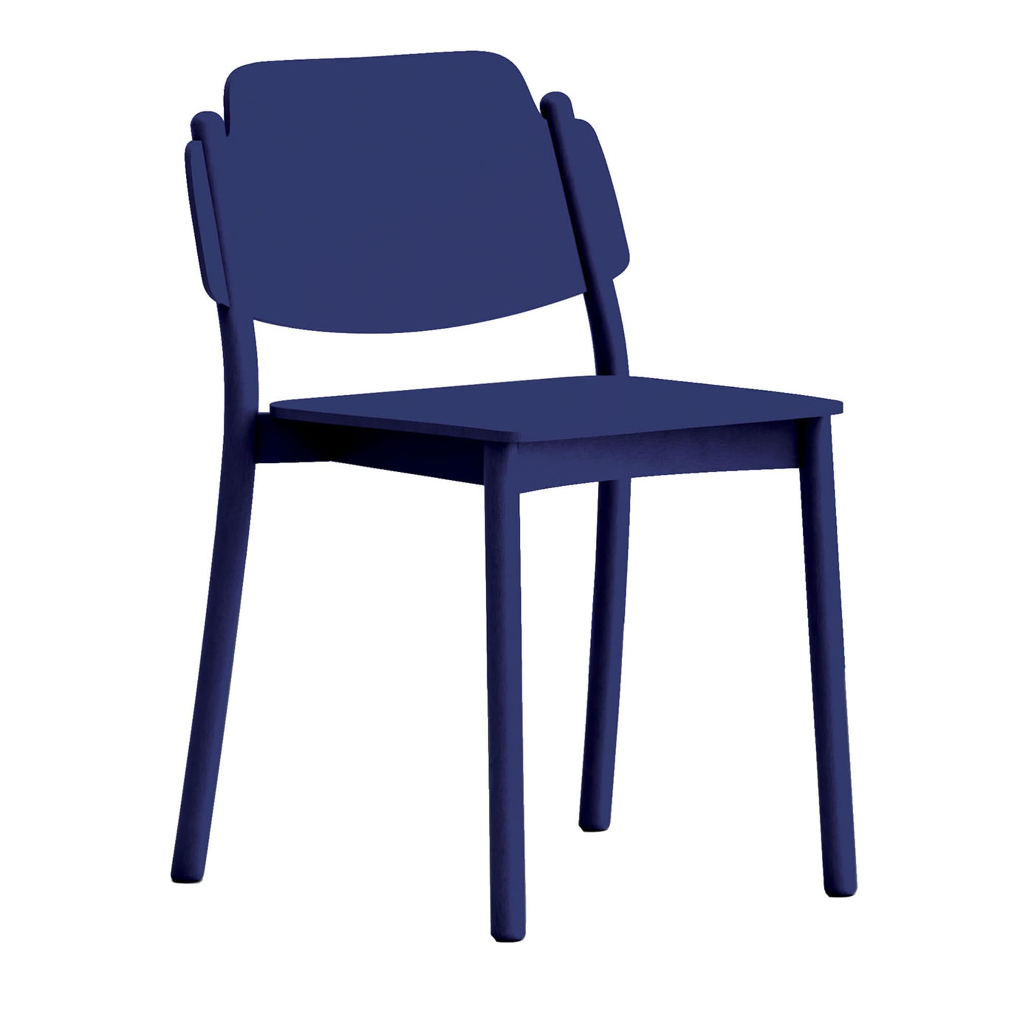 Mein Stuhl Blauer Stuhl von Emilio Nanni - Hauptansicht
